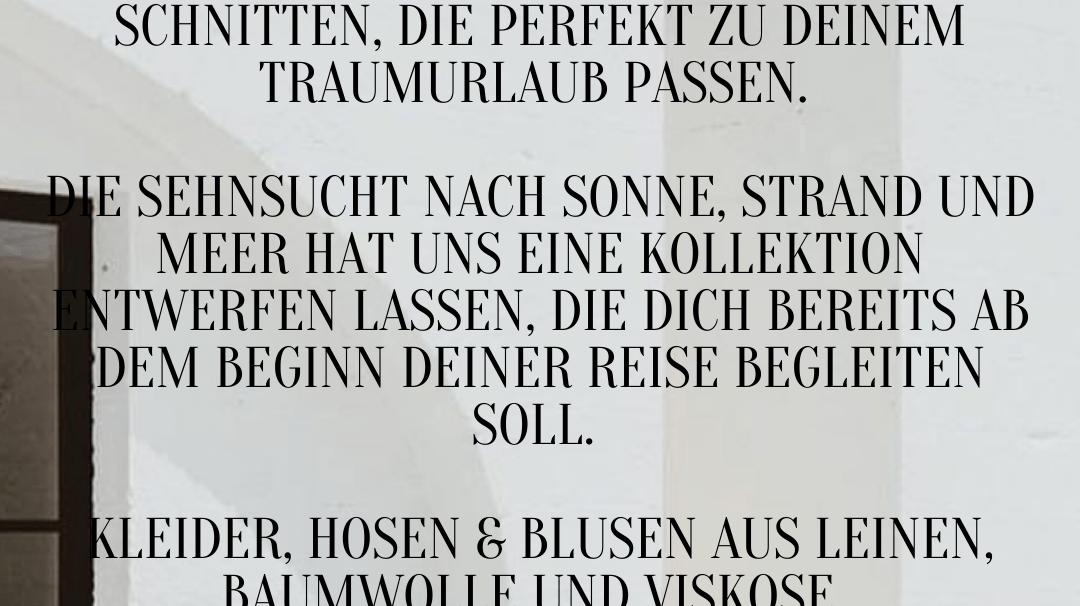 THE BREEZE COLLECTION - Switch-Fashion