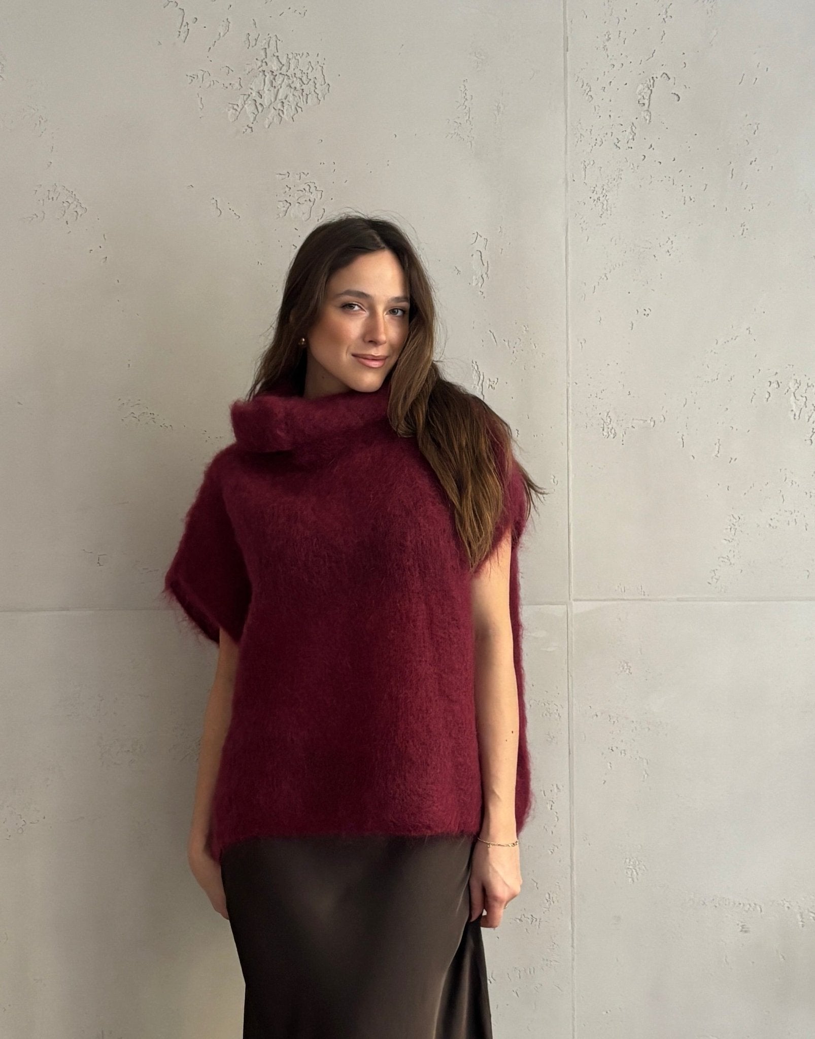 80% Mohair Pullunder mit Rollkragen - Switch - Fashion