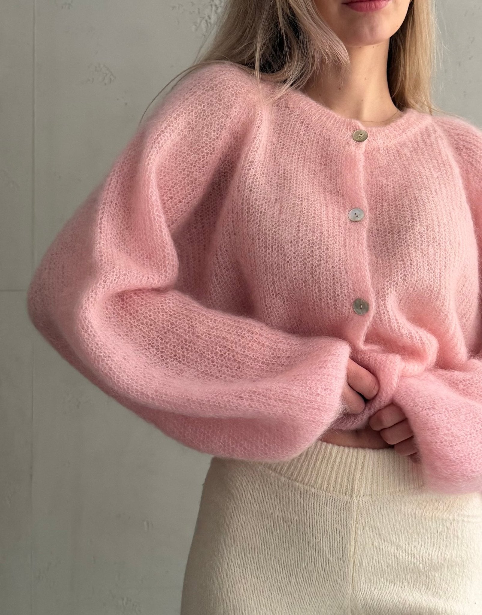 80% Mohair Strickjacke - Switch - Fashion