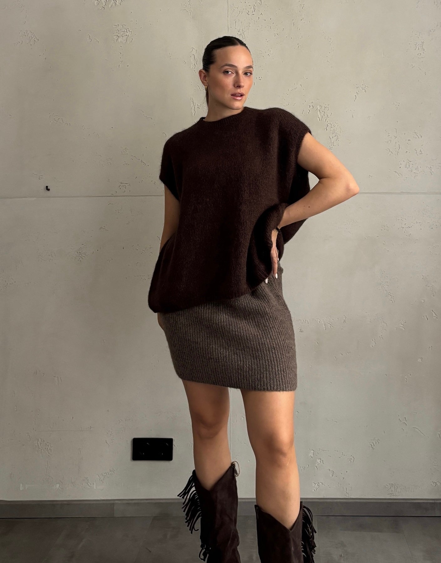 Kid-Mohair Pullunder