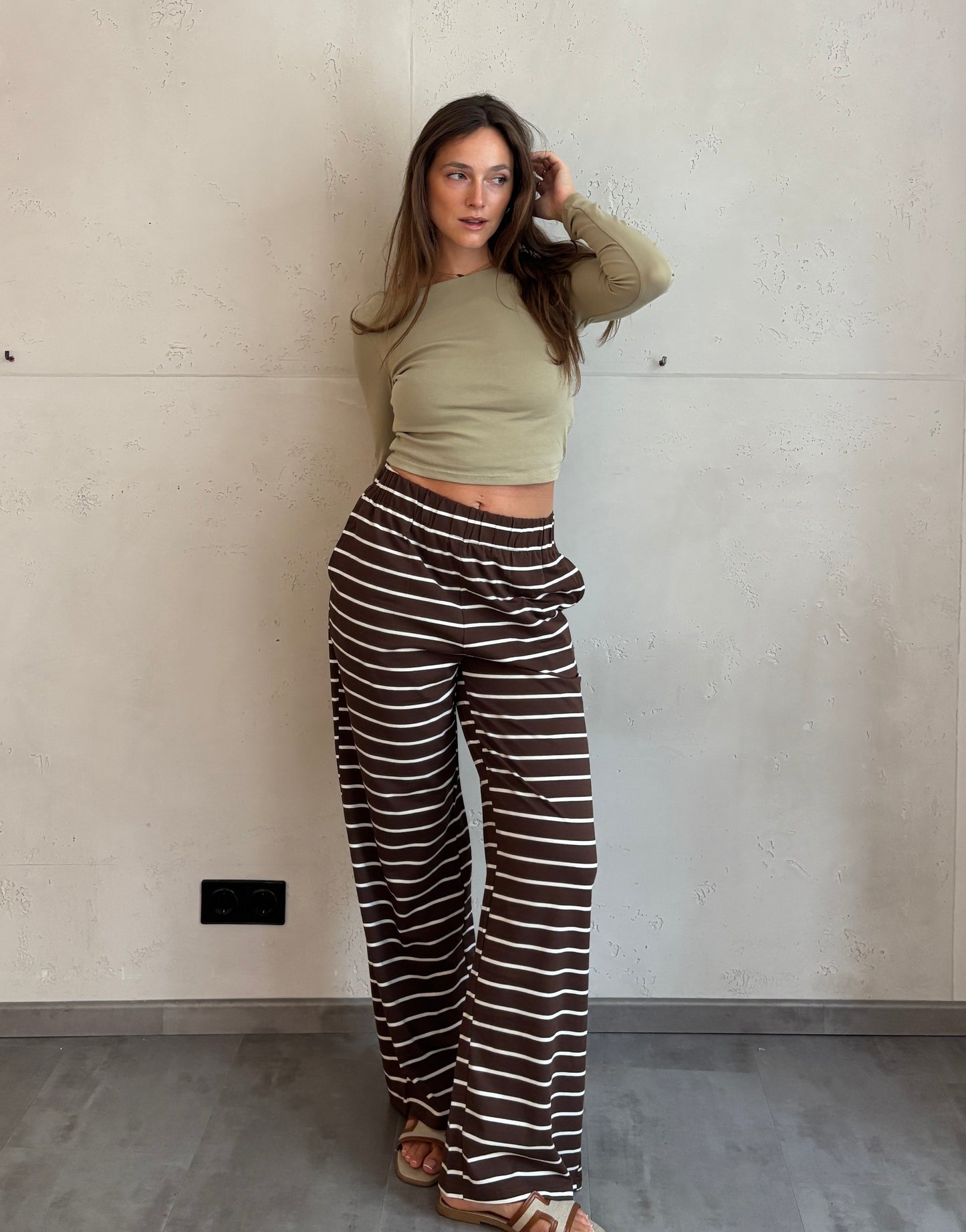 Clean Stripe Jogginghose