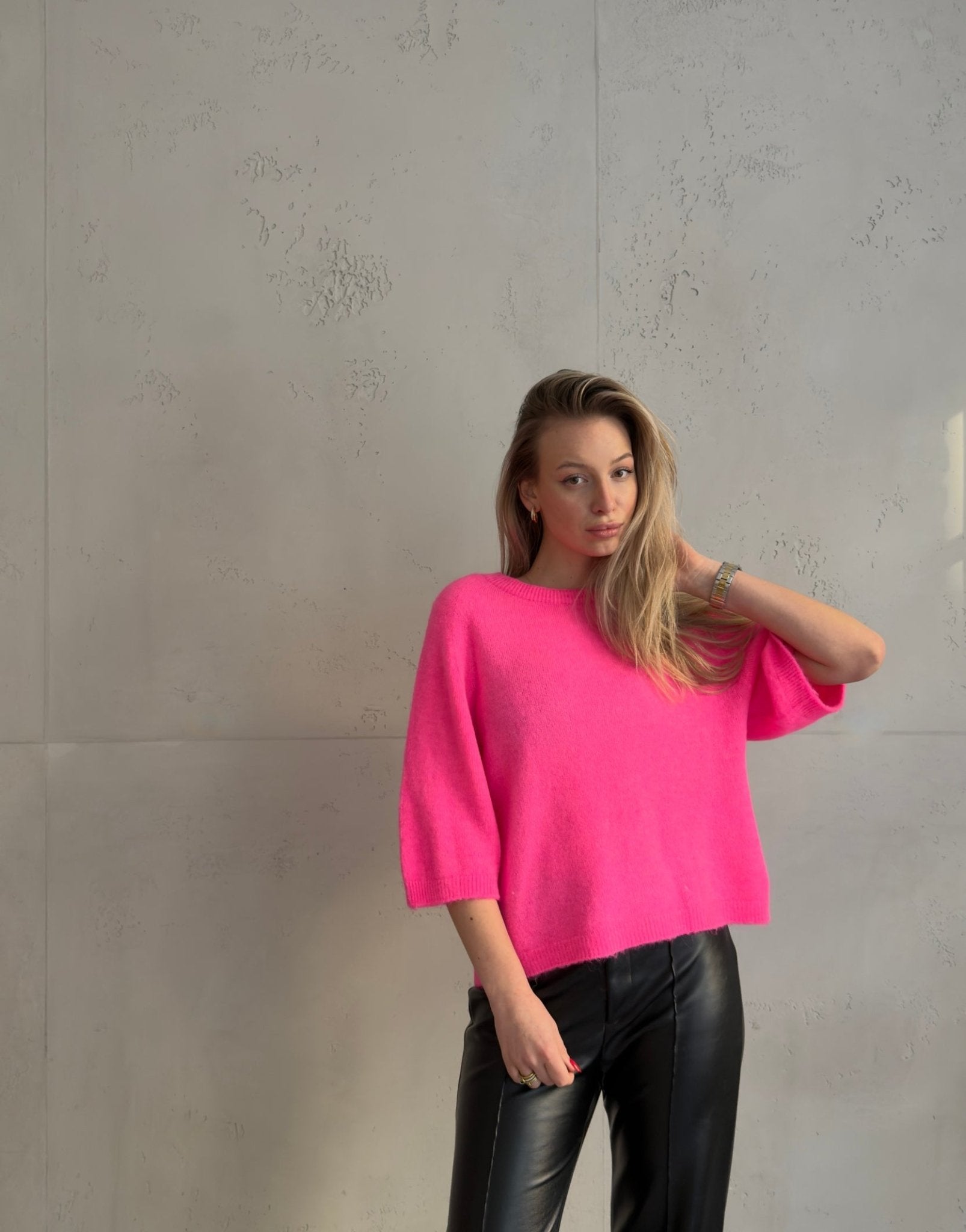 Alpaka Pullover mit 3/4 Arm - Switch - Fashion