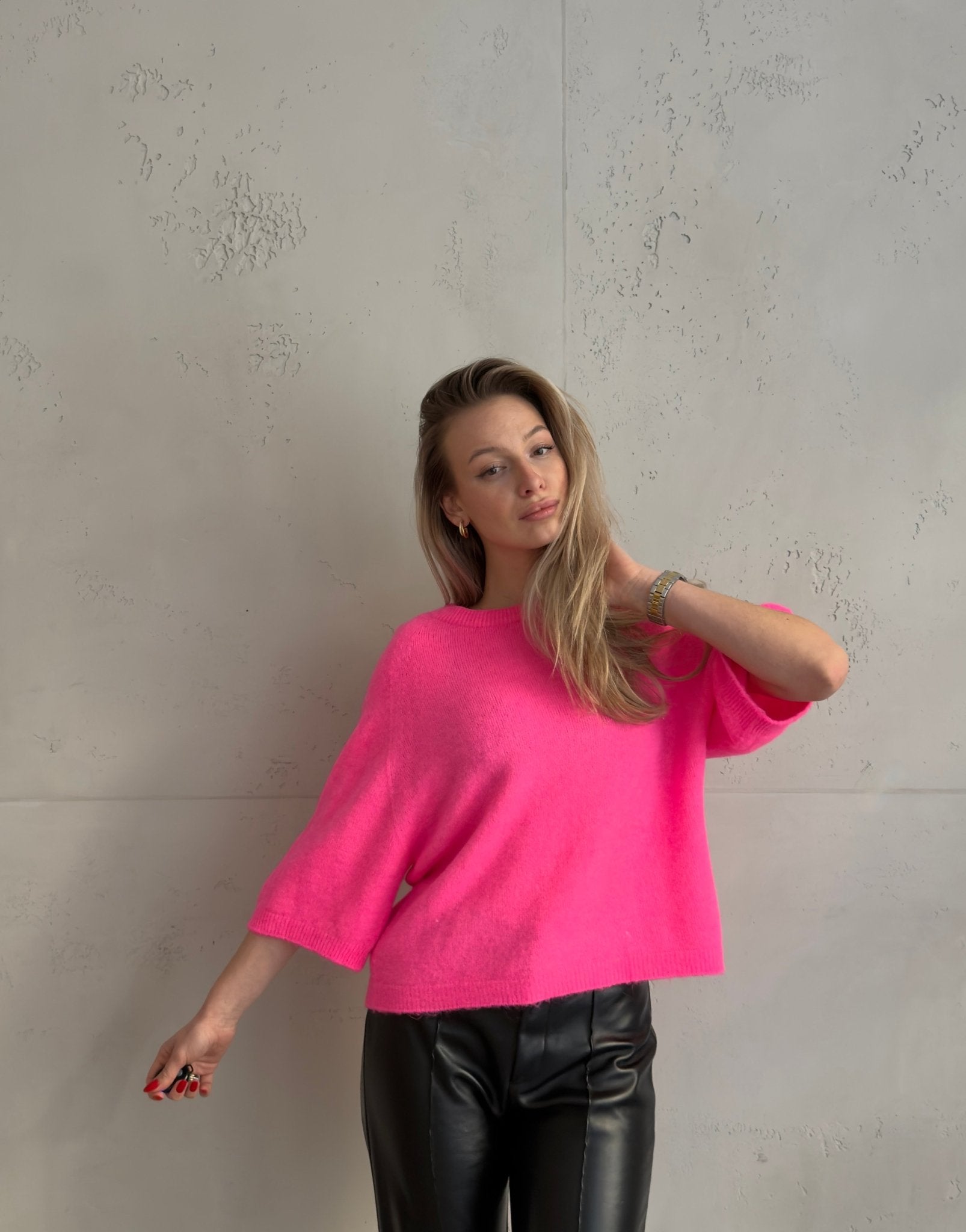 Alpaka Pullover mit 3/4 Arm - Switch - Fashion