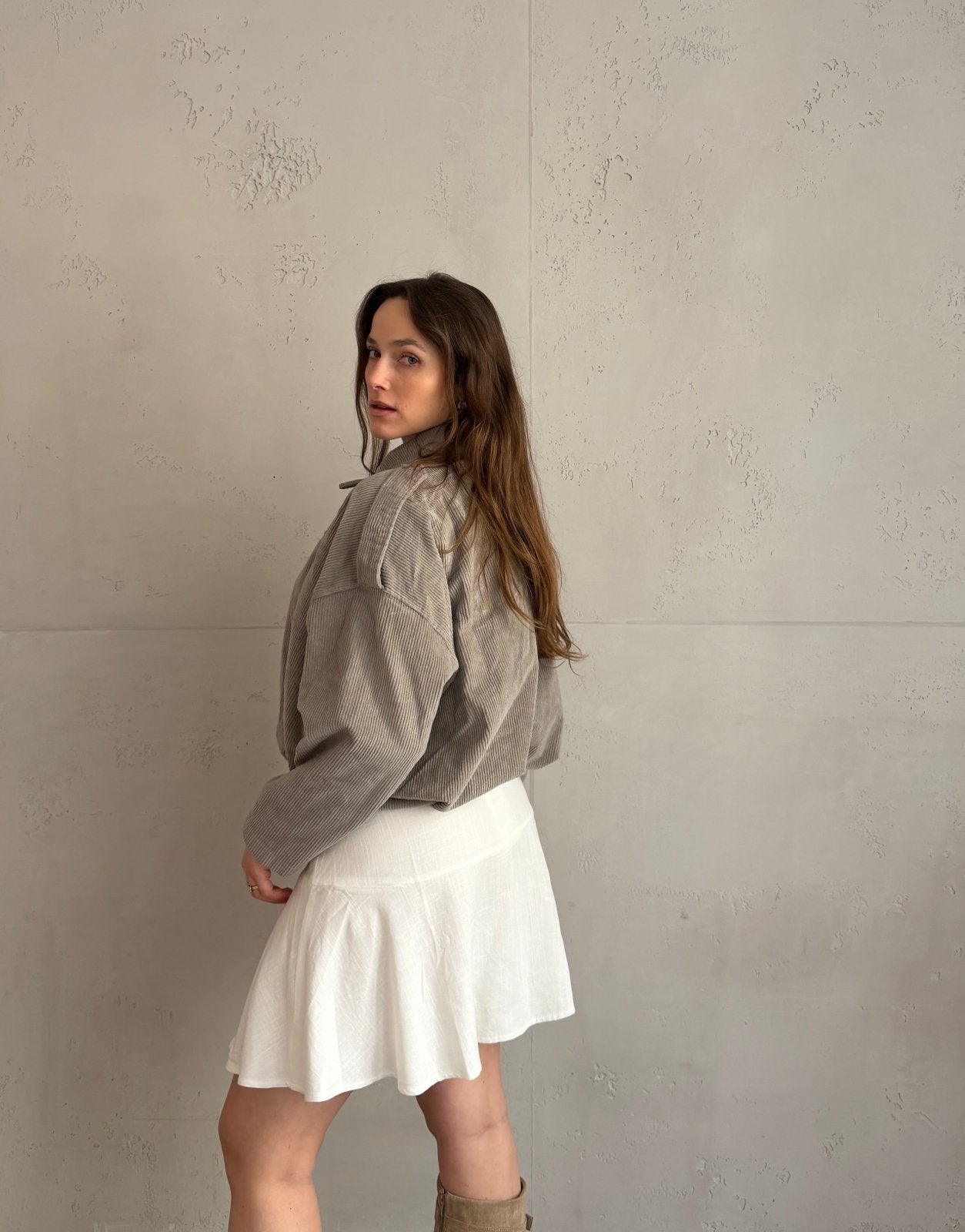 Cord - Bomberjacke im Boxy Style - Switch - Fashion