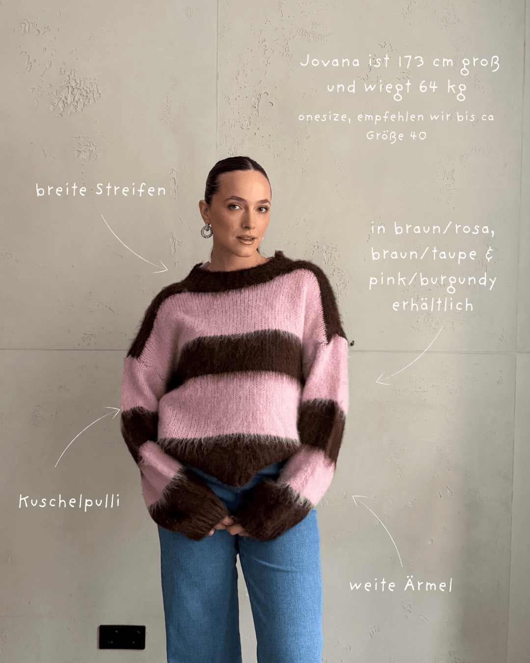 Cozy Vibes: Gestreifter Pullover im Mohair - Look - Switch - Fashion