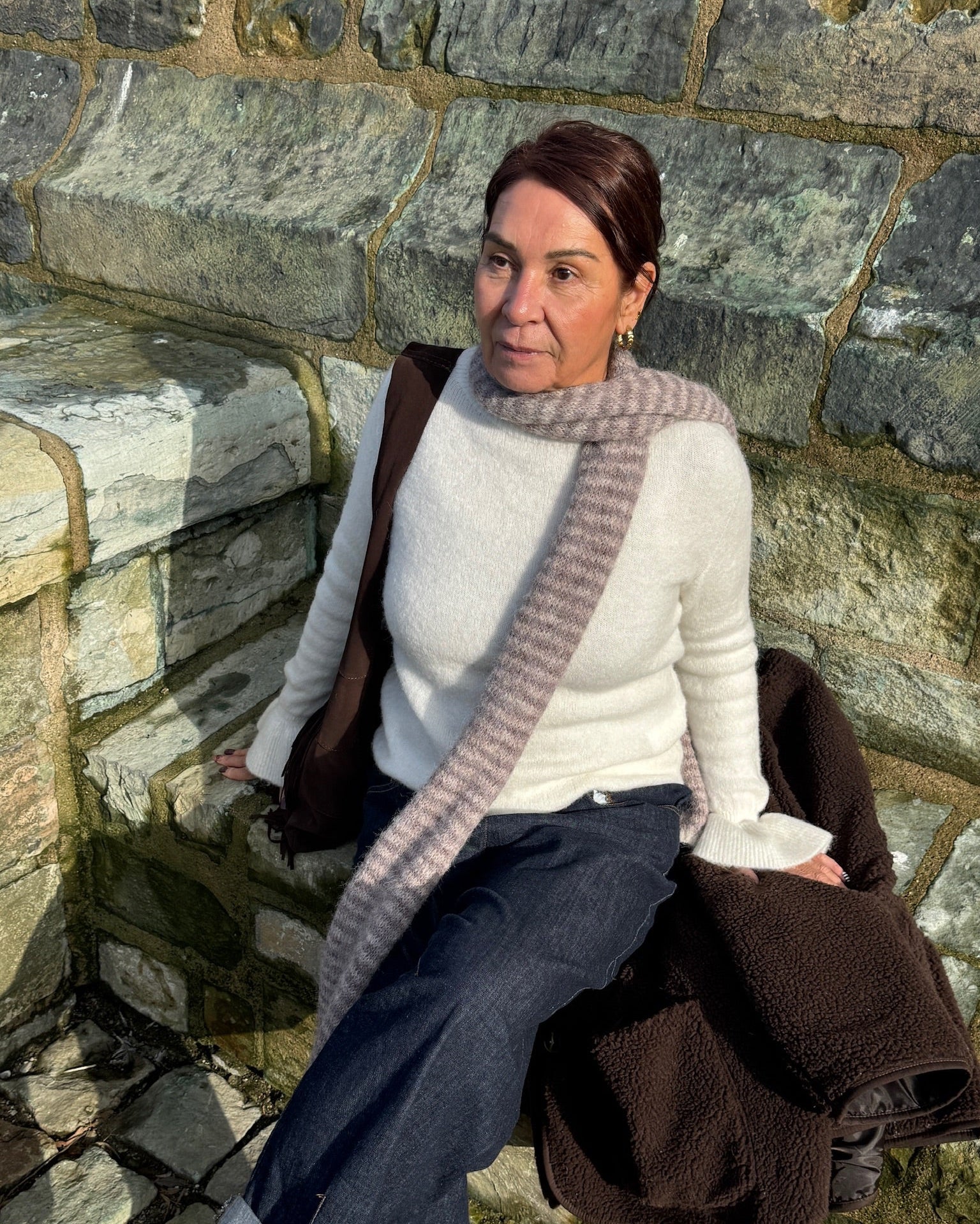 Feingestreifter Schal - Switch - Fashion