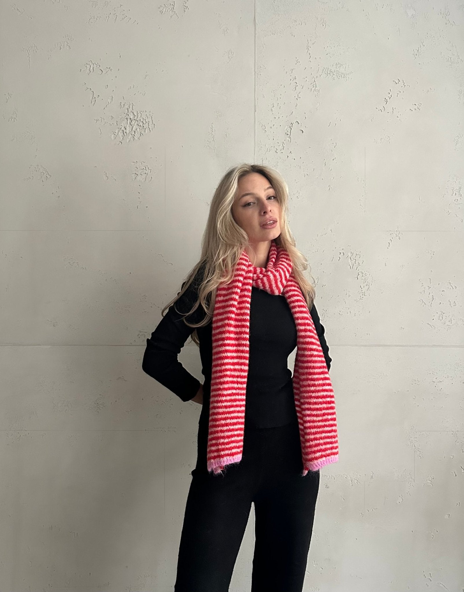 Feingestreifter Schal - Switch - Fashion