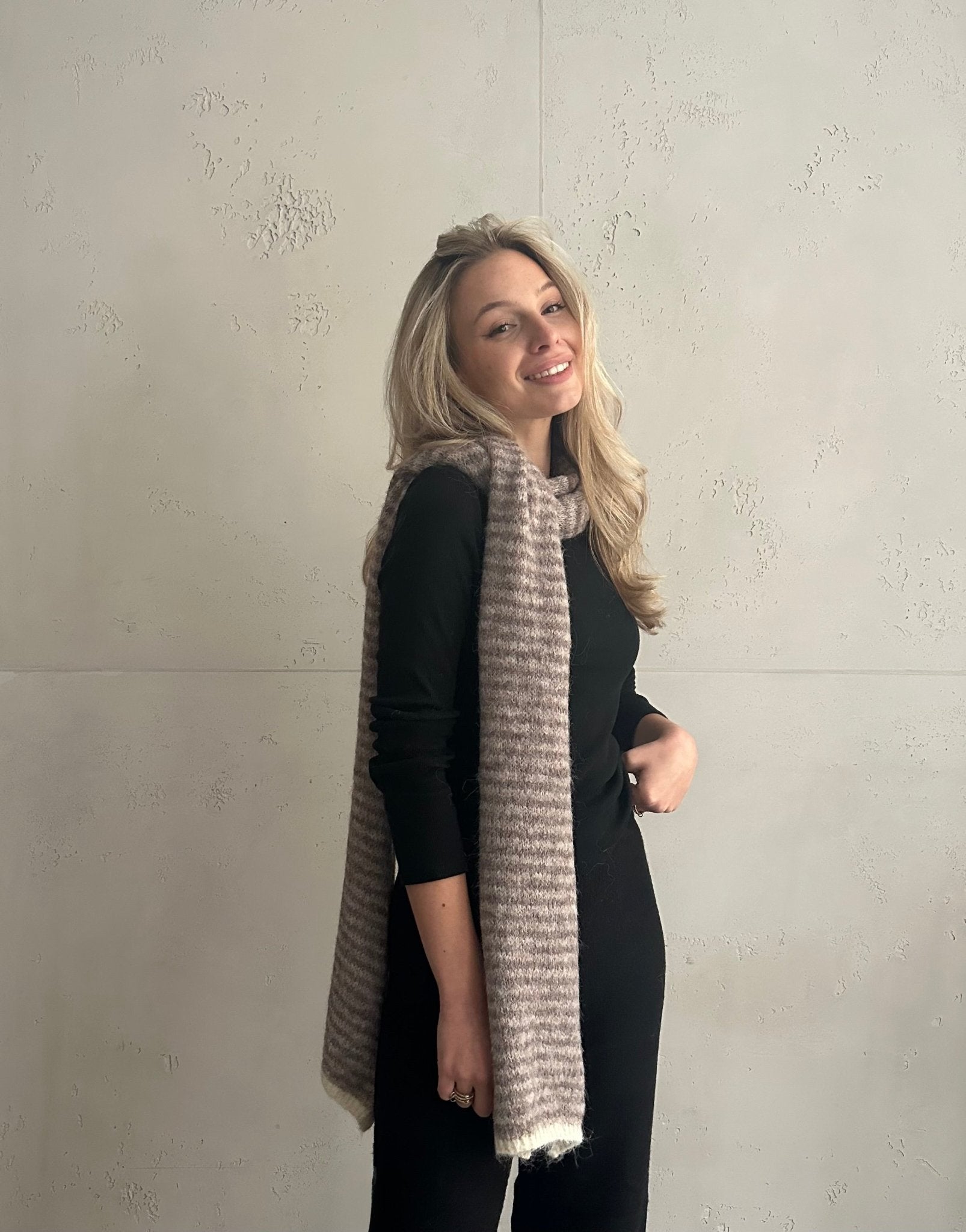 Feingestreifter Schal - Switch - Fashion