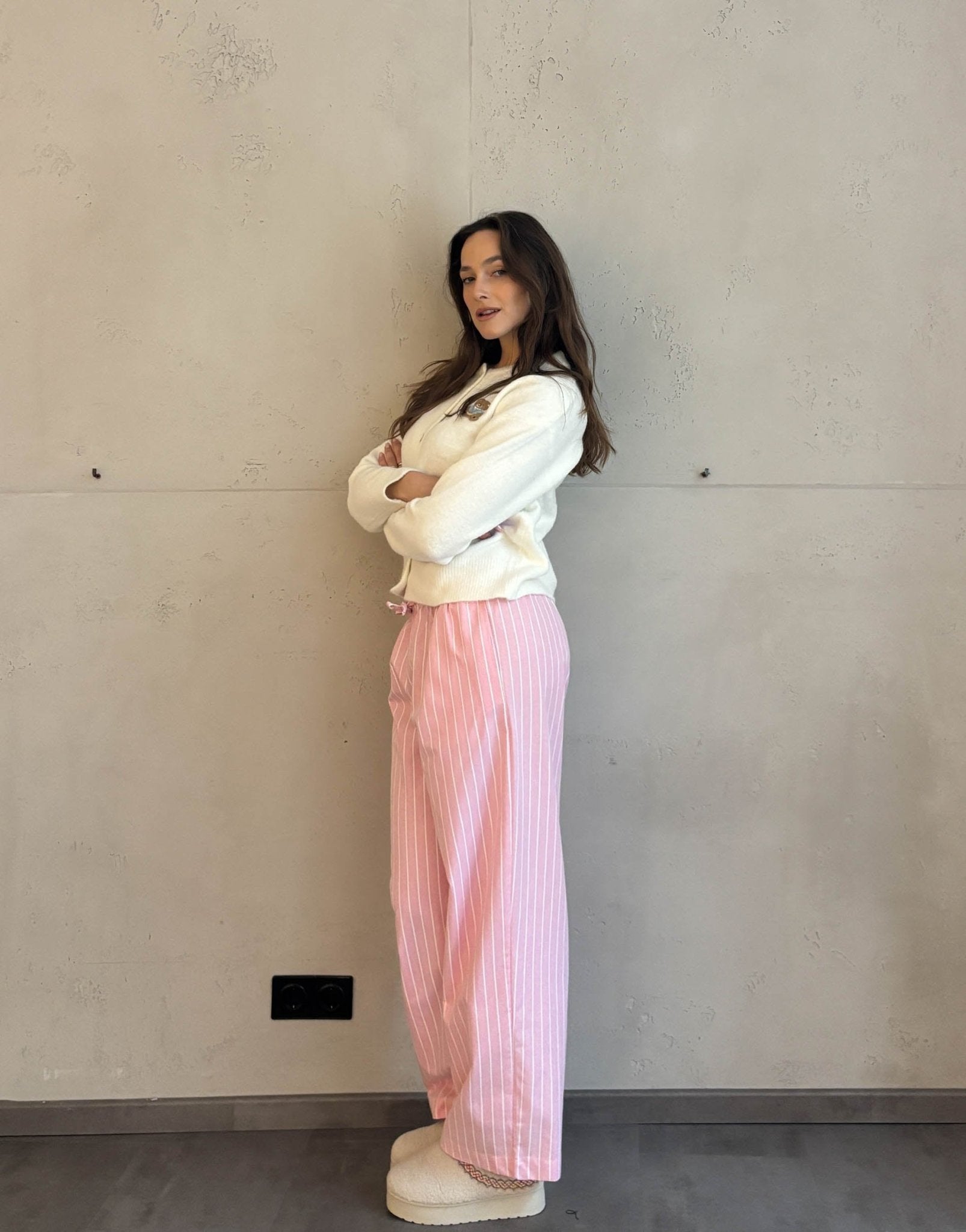 Gemütliche Streifenhose - Switch - Fashion