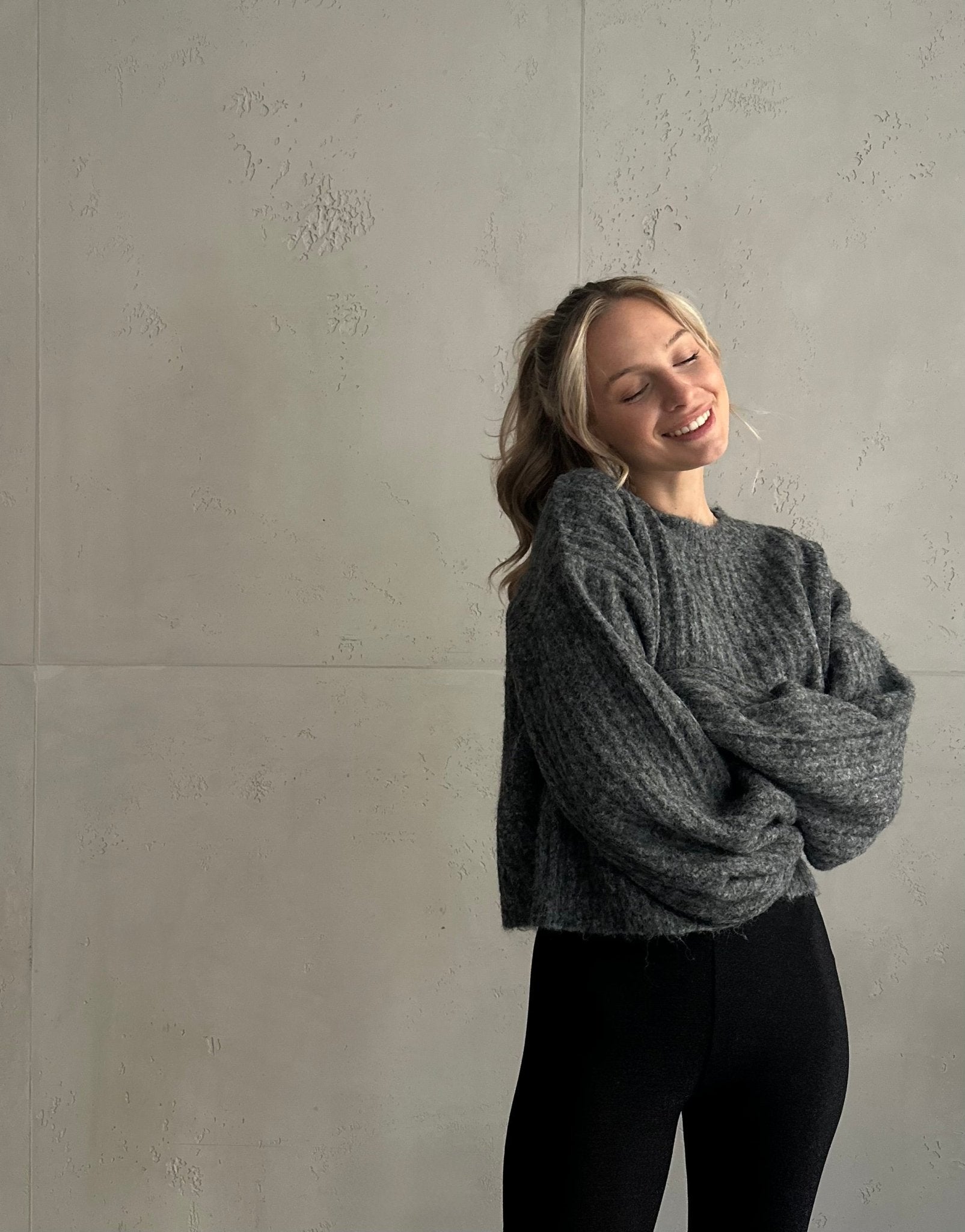 Gerippter Oversize Pullover - Switch - Fashion