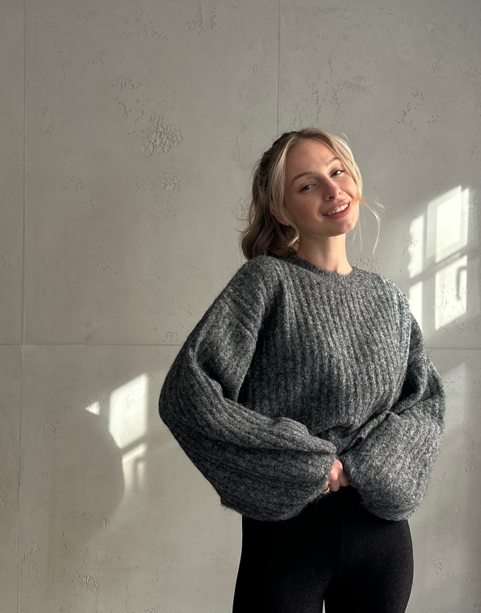 Gerippter Oversize Pullover - Switch - Fashion