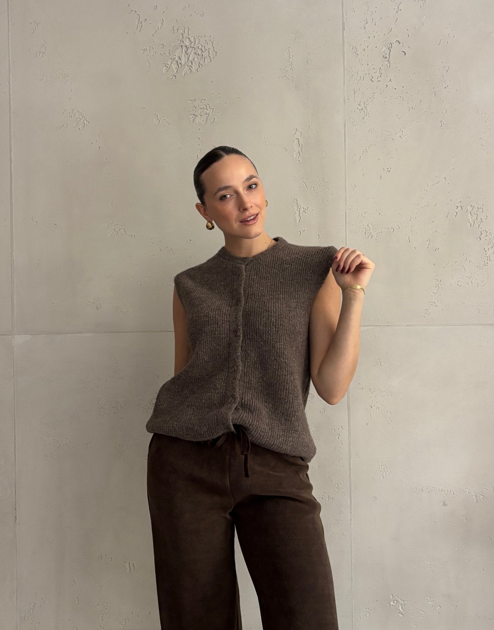 Gerippter Strickpullunder Uni - Switch - Fashion