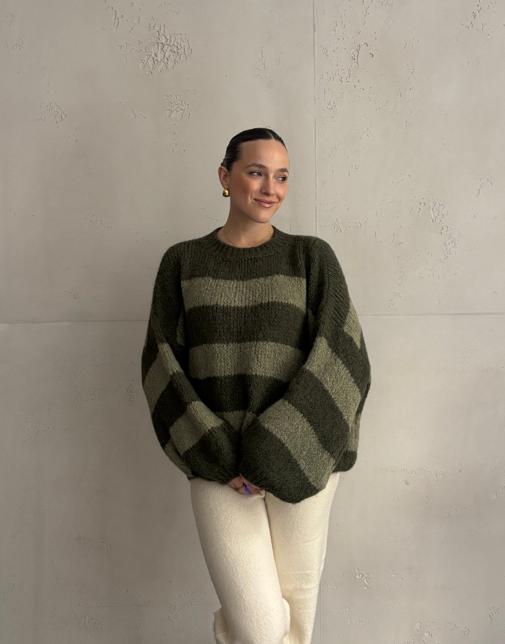 Gestreifter Strickpullover - Switch - Fashion