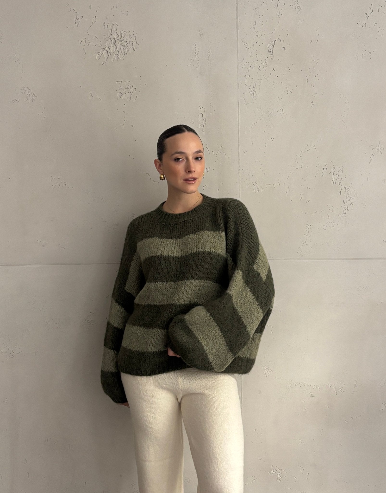 Gestreifter Strickpullover - Switch - Fashion