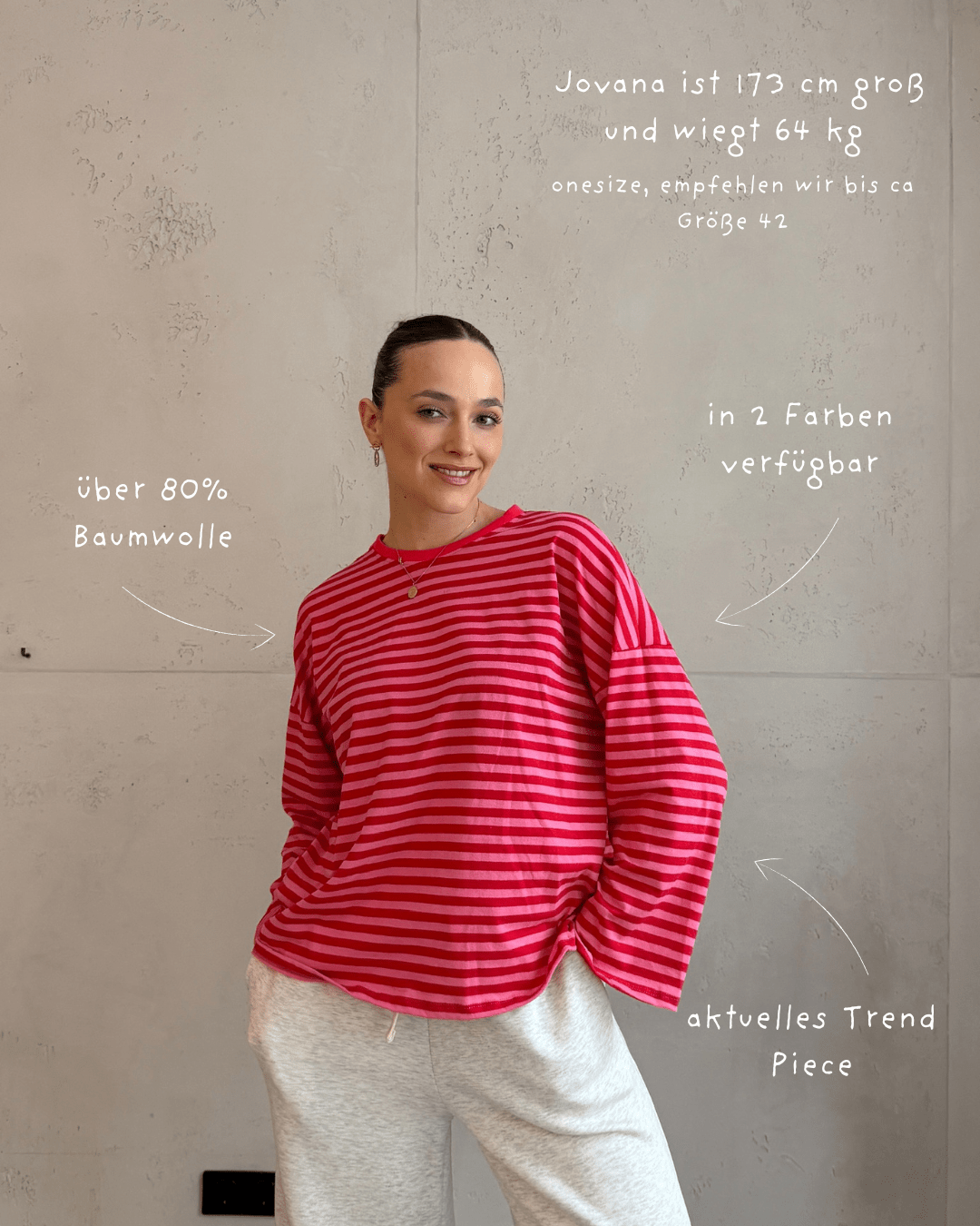 Gestreiftes Basic Longsleeve Shirt - Switch - Fashion