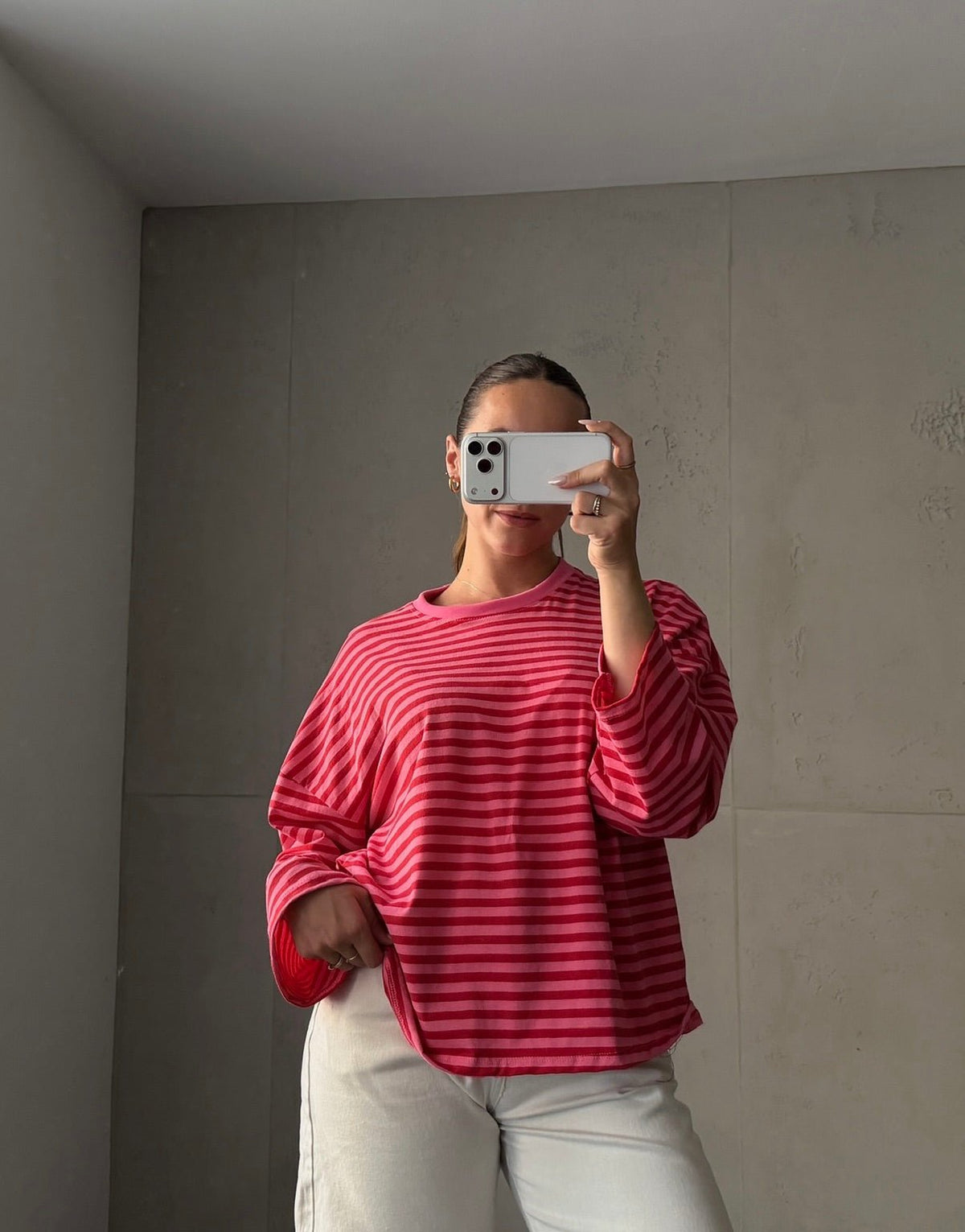 Gestreiftes Basic Longsleeve Shirt - Switch-Fashion
