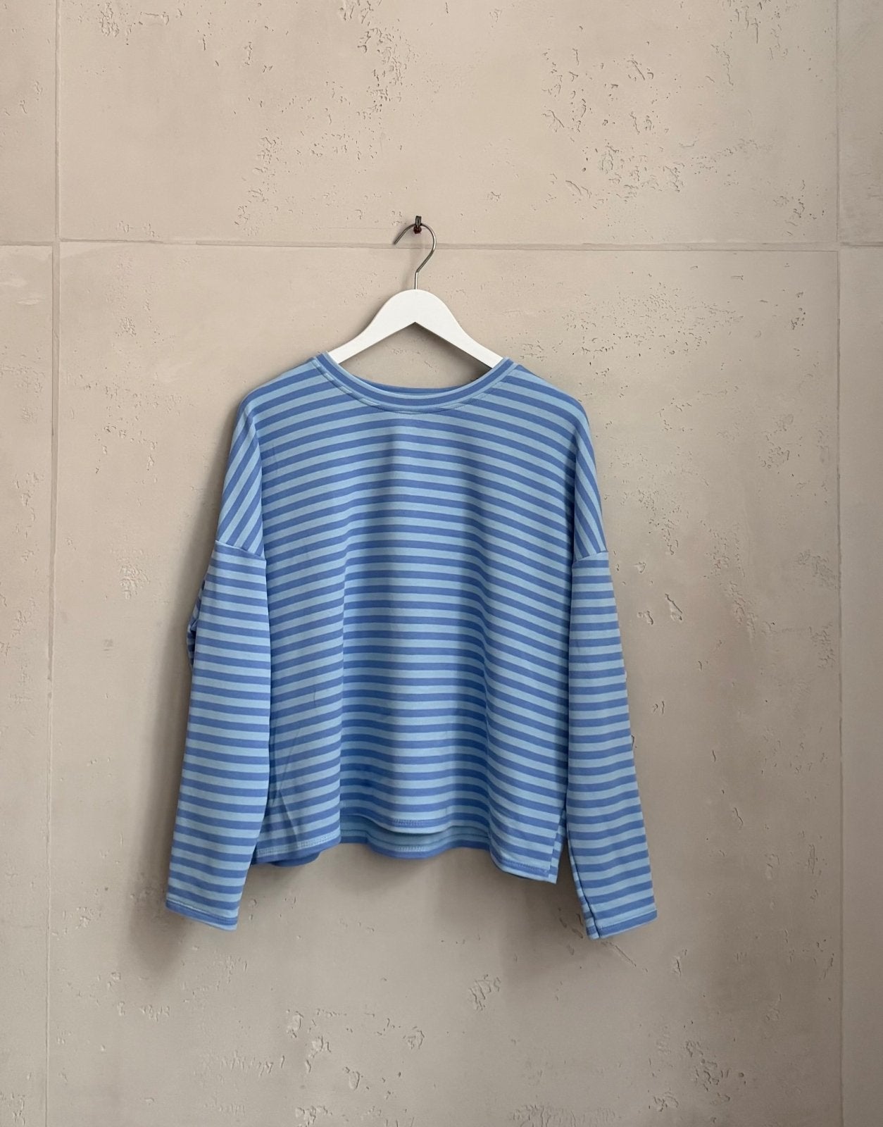 Gestreiftes Sweatshirt mit Langarm und Rundhals - Switch - Fashion