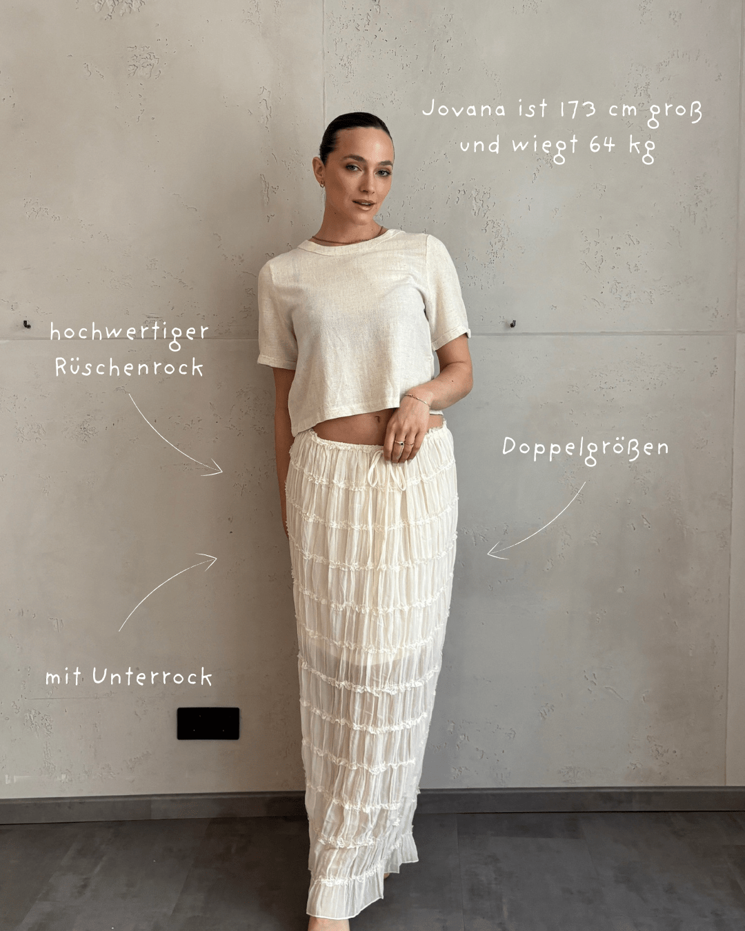 Hochwertiger Rüschenrock – Teil eines Sets - Switch - Fashion