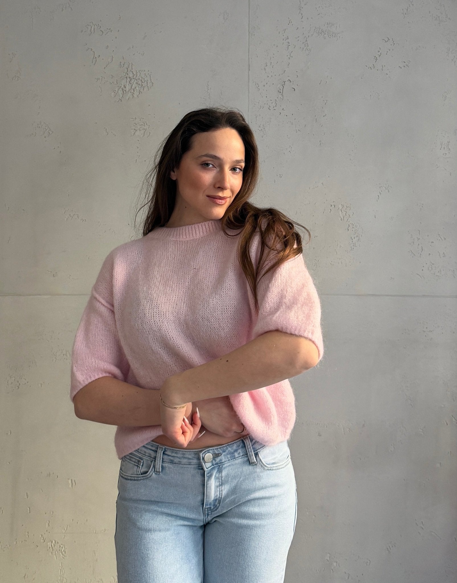 Kid Mohair Kurzarm Pullover - Switch - Fashion