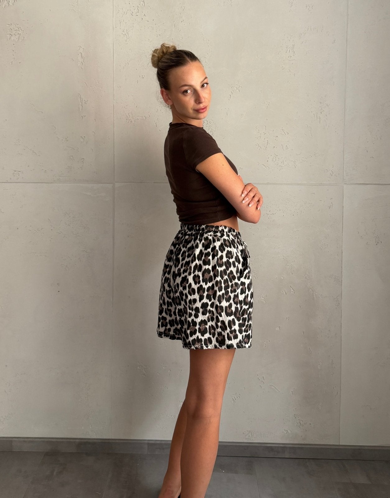 Leo Musselin Shorts – 100% Baumwolle - Switch-Fashion