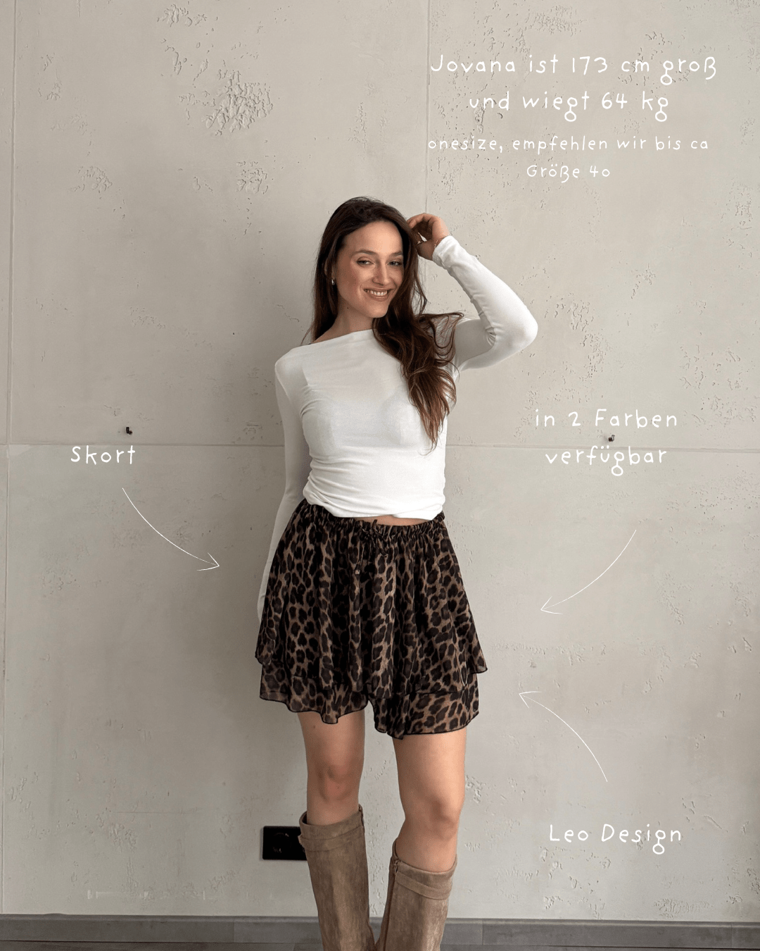 Leo Skort mit Leopardenmuster - Switch - Fashion