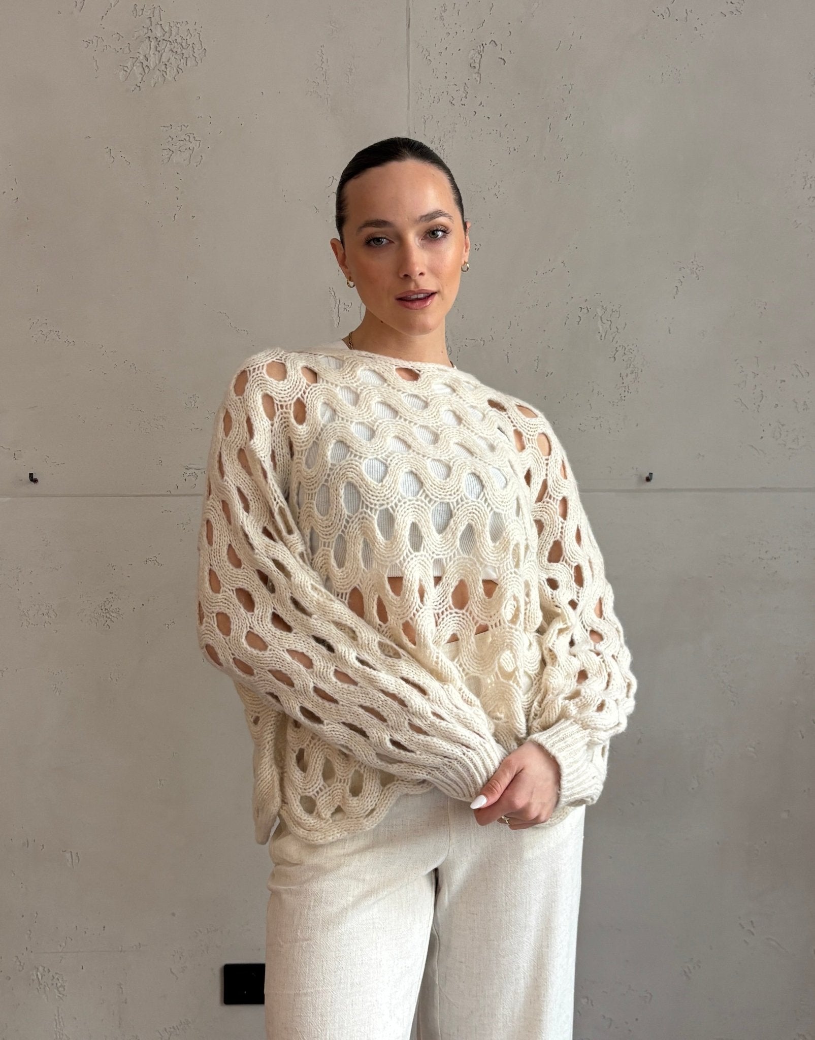 Lochdesign Pulli - Switch - Fashion