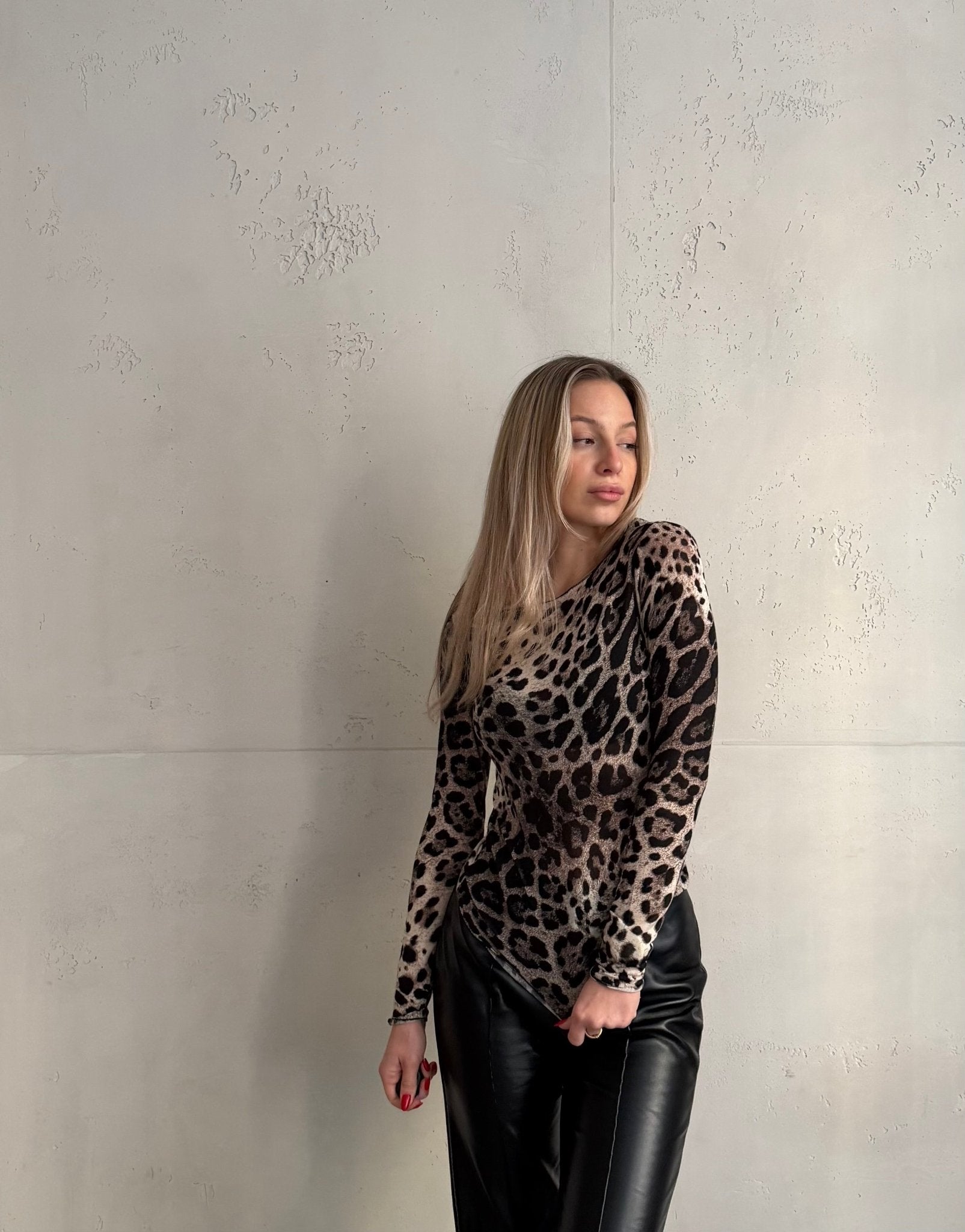 Luxury Basic: Longsleeve mit Cashmere - Blend - Switch - Fashion