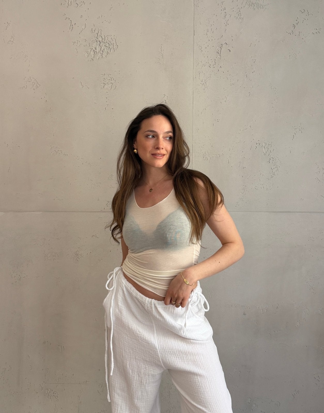 Lyocell Sheer Top – Das ultraweiche Basic für jeden Tag - Switch - Fashion