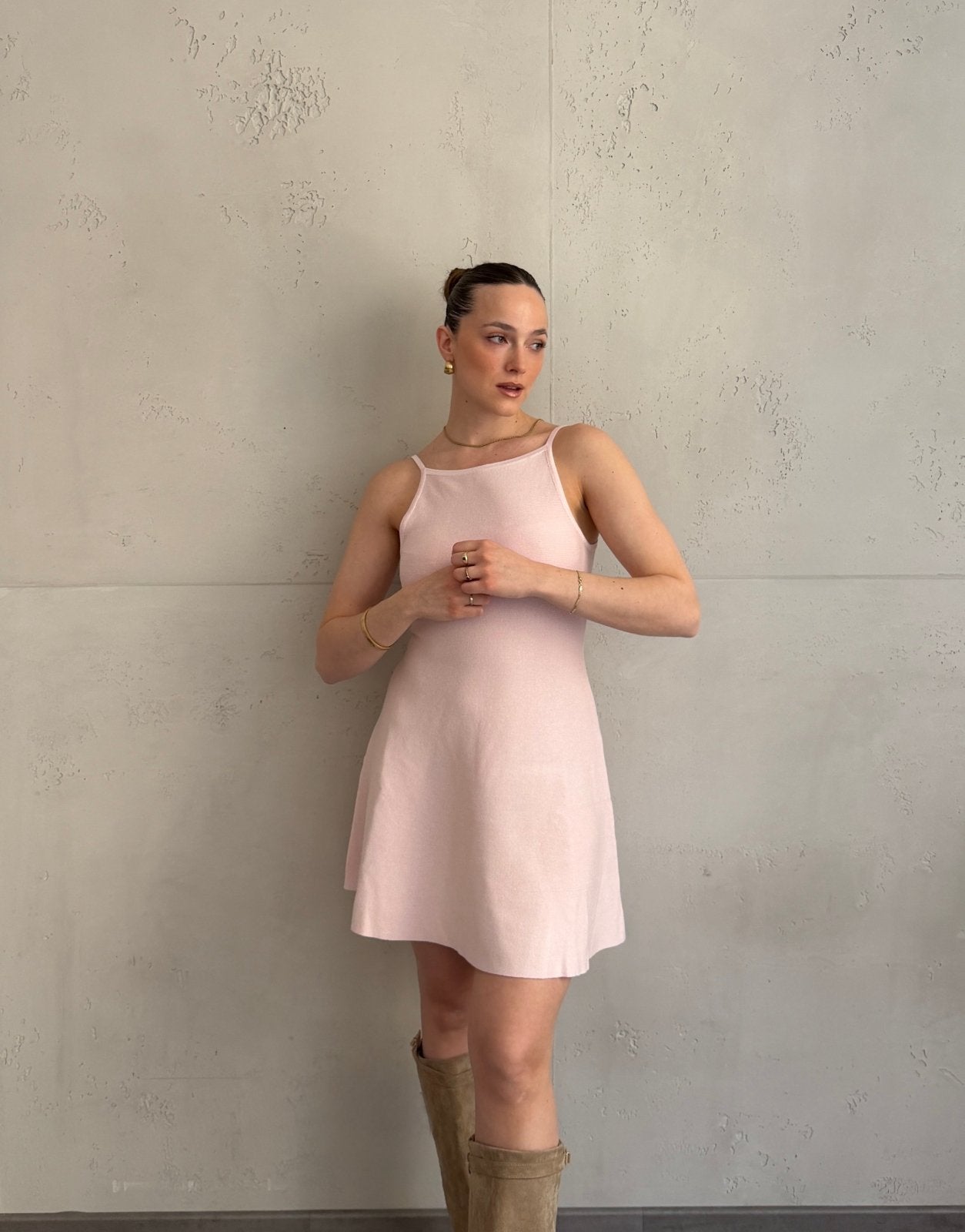 Minikleid im Retro Tennis Look - Switch - Fashion