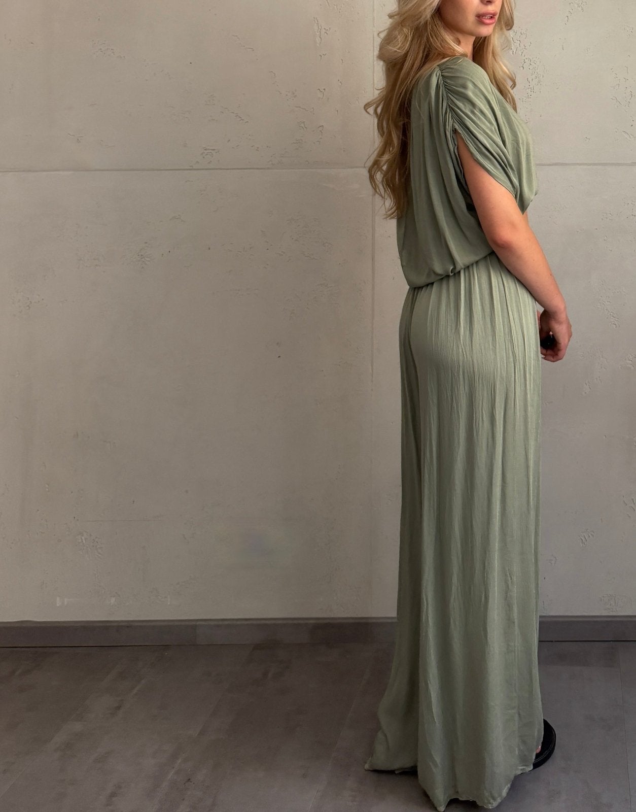 Silky Set – Oversize Shirt & Wide Leg Pants aus Viskose - Switch-Fashion