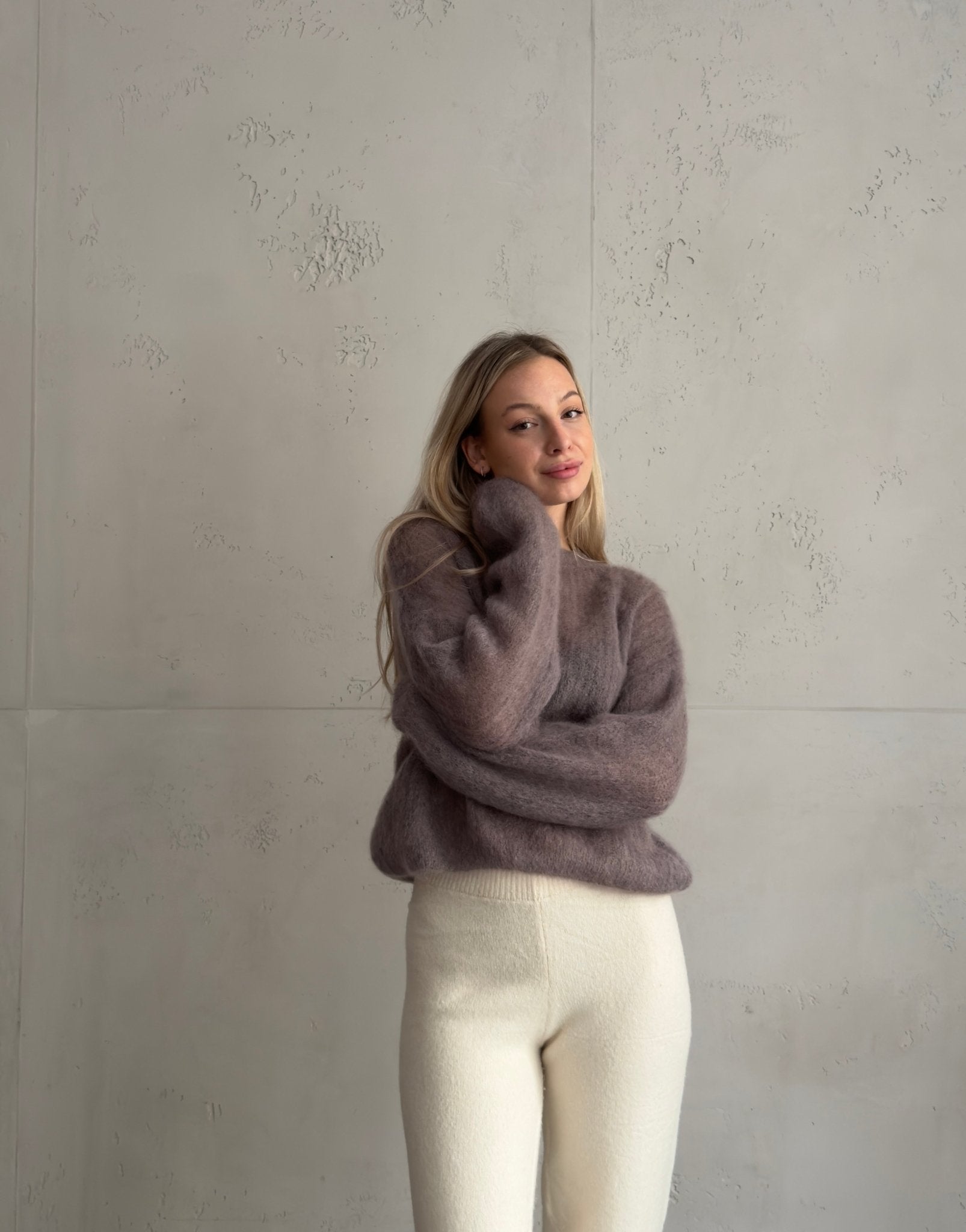 Spring Luxury: Der leichte 80% Kid Mohair Pullover - Switch - Fashion