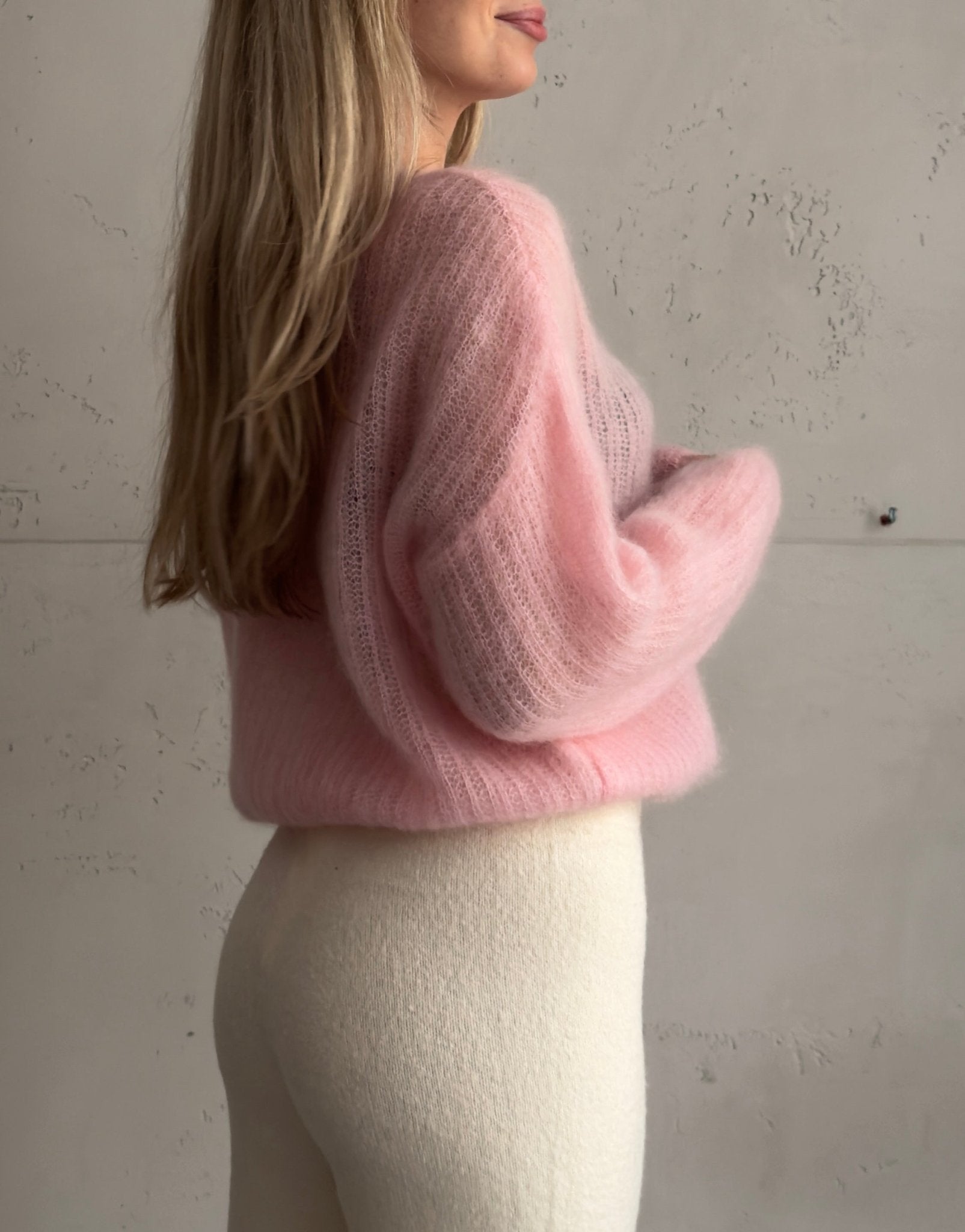 Spring Luxury: Der leichte 80% Kid Mohair Pullover - Switch - Fashion