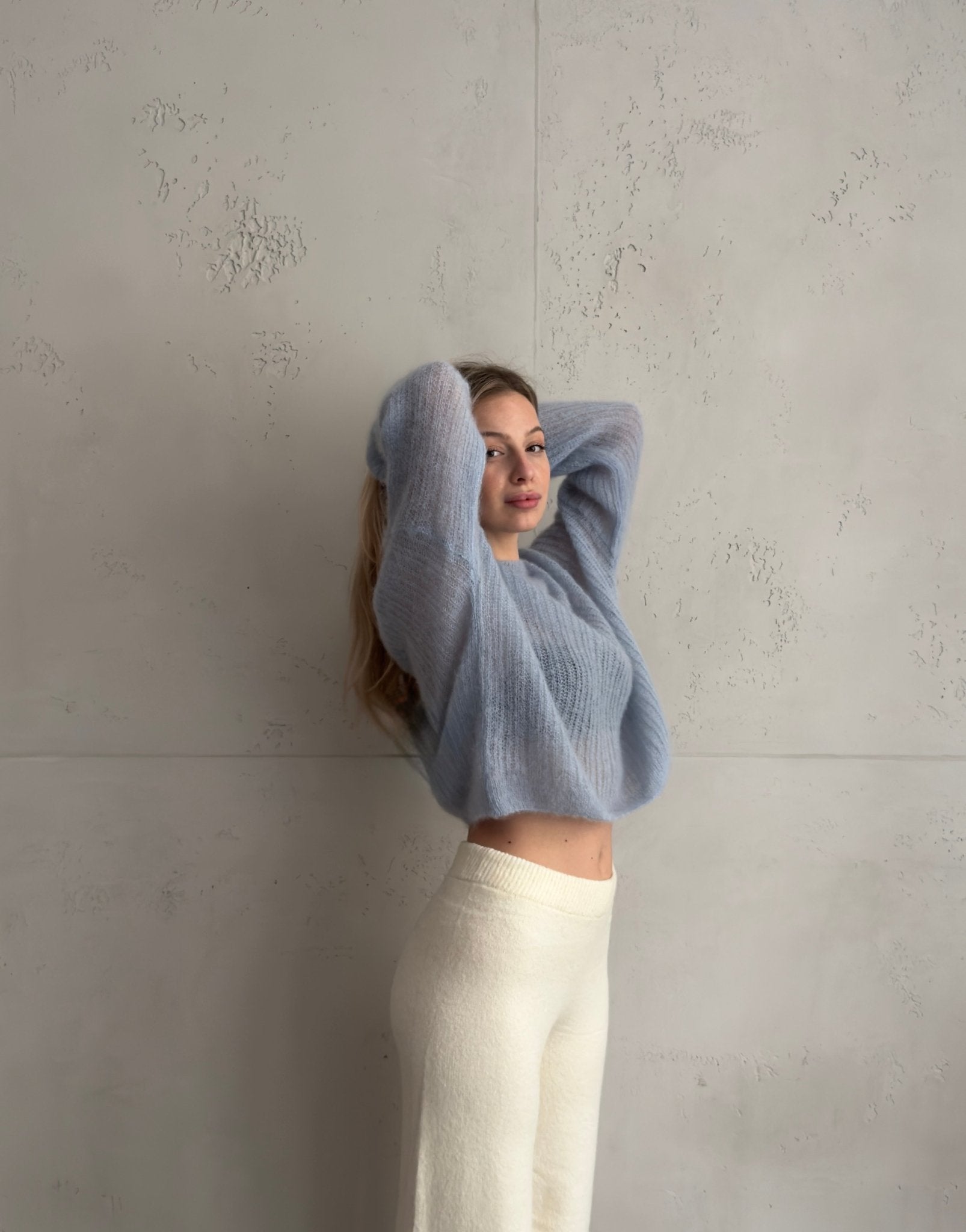 Spring Luxury: Der leichte 80% Kid Mohair Pullover - Switch - Fashion