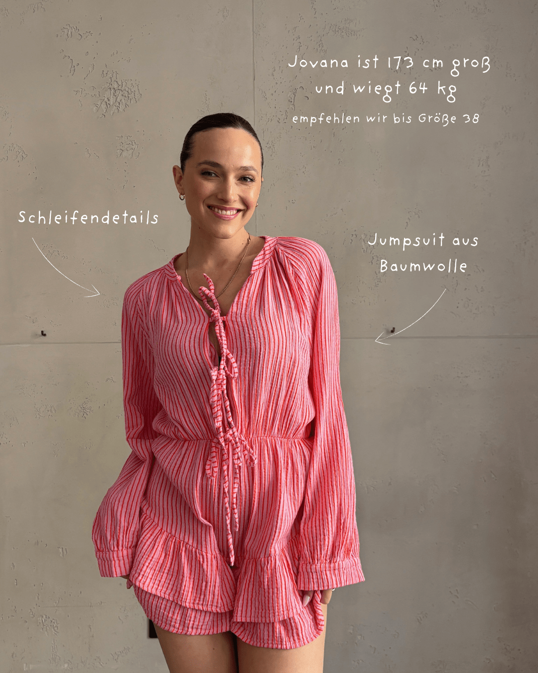 Streifenjumpsuit - Switch - Fashion