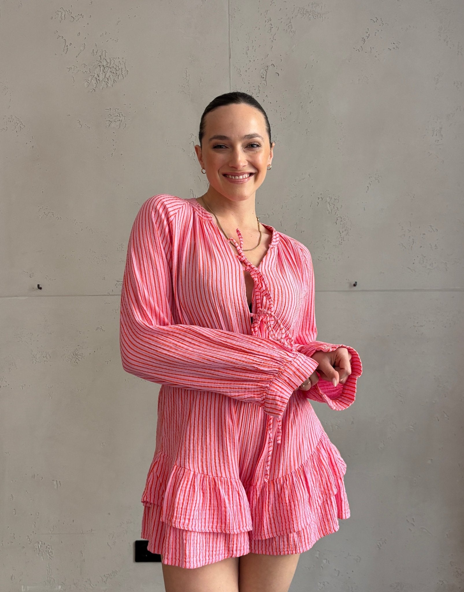 Streifenjumpsuit - Switch - Fashion