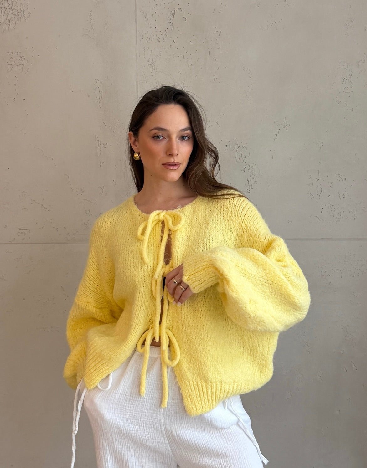 Strickpullover mit Schleifen & Oversize Fit - Switch - Fashion