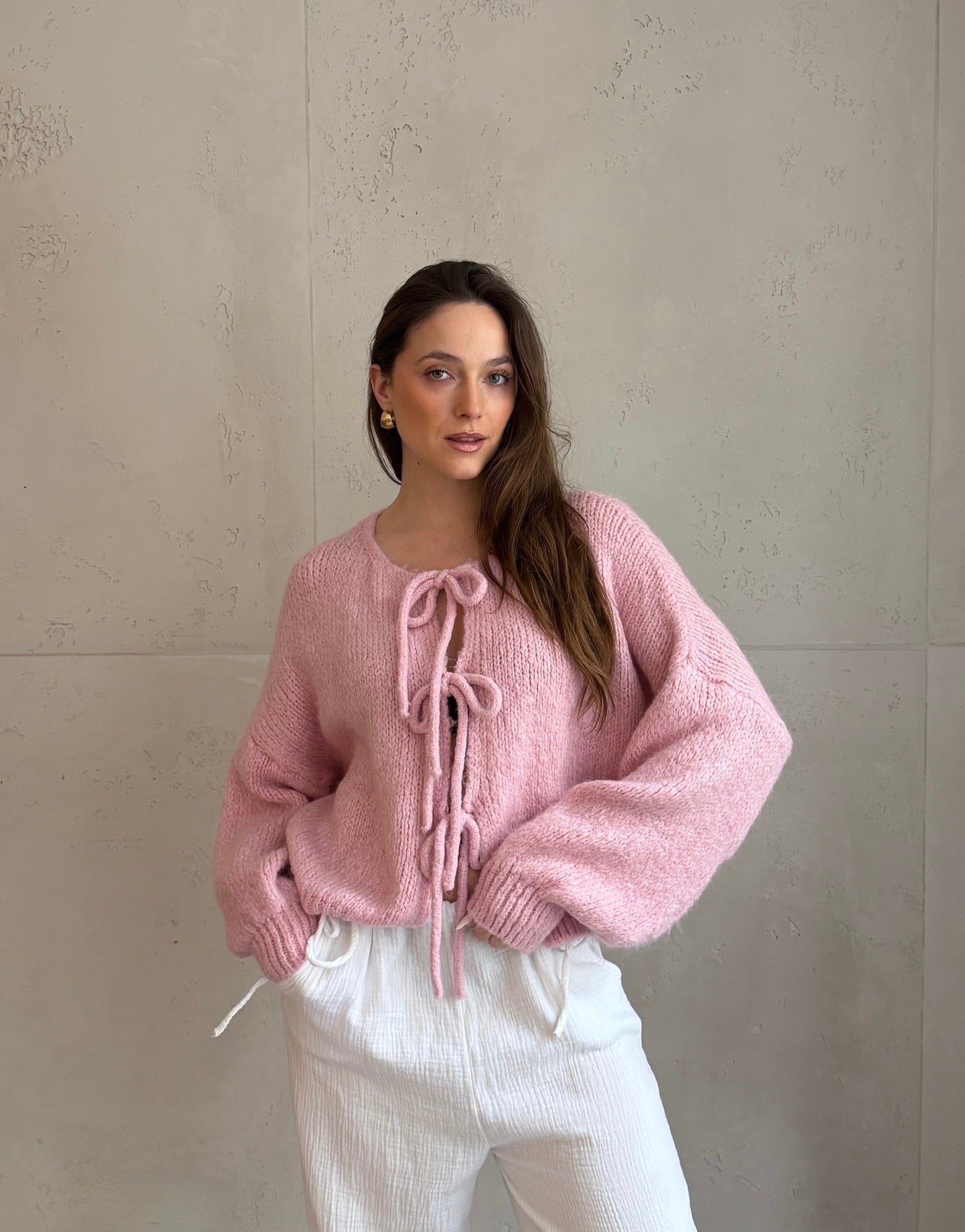 Strickpullover mit Schleifen & Oversize Fit - Switch - Fashion