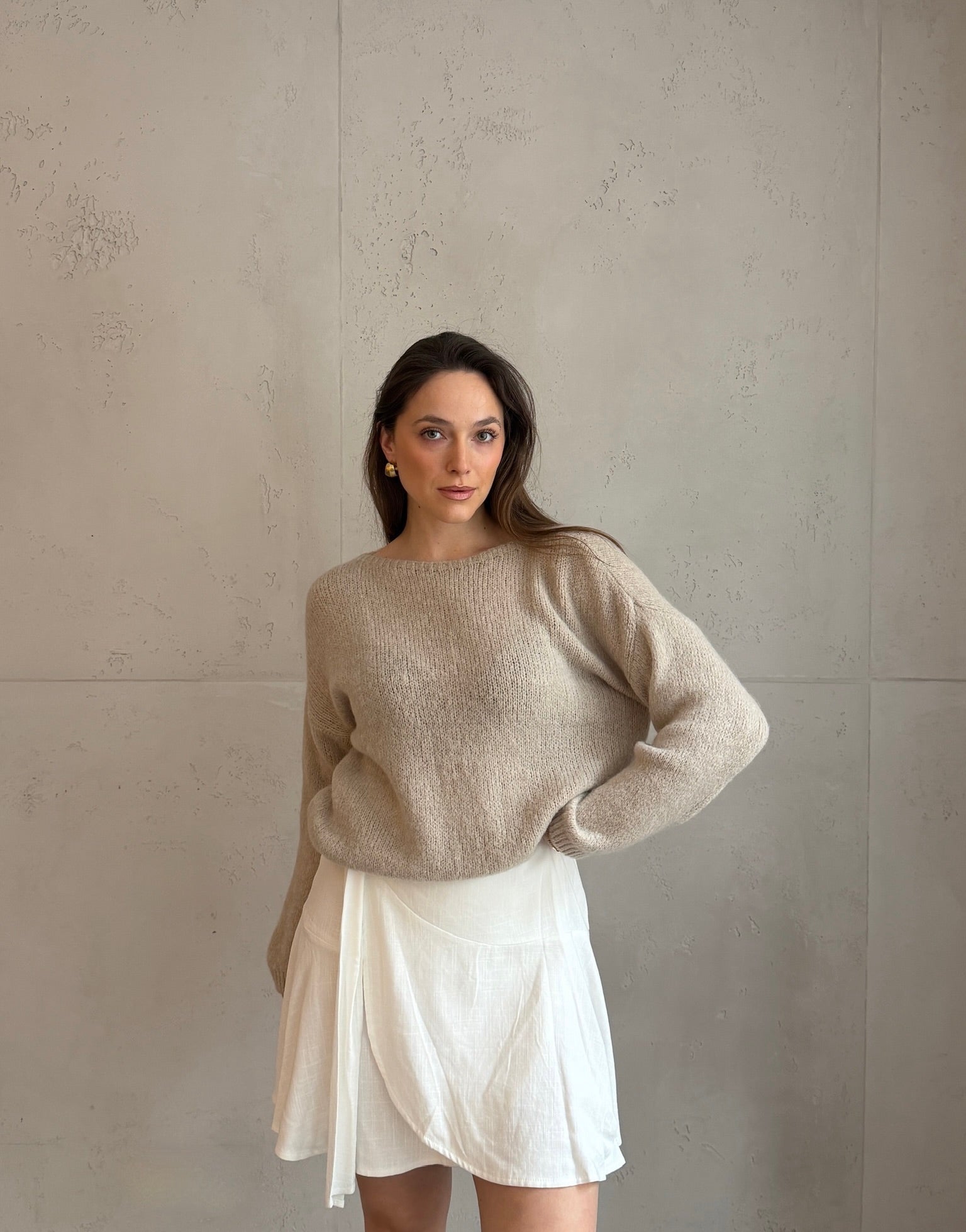 Superfine Alpaca Rundhals Pullover - Switch - Fashion