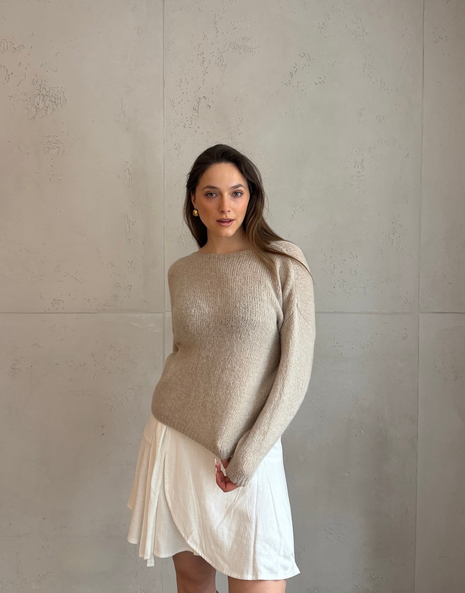 Superfine Alpaca Rundhals Pullover - Switch - Fashion