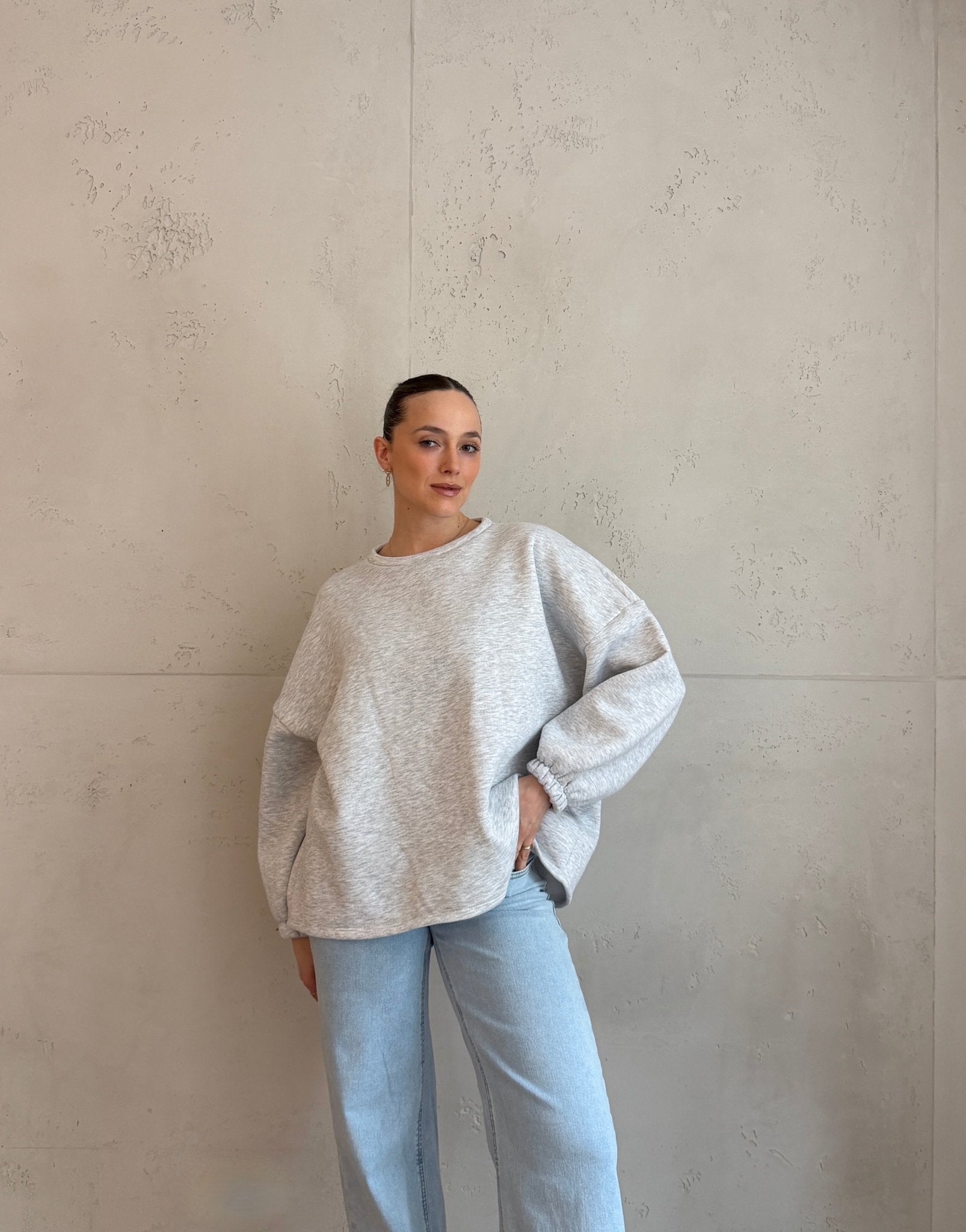 Sweatshirt "Dog Mom" mit Rückenprint - Switch - Fashion