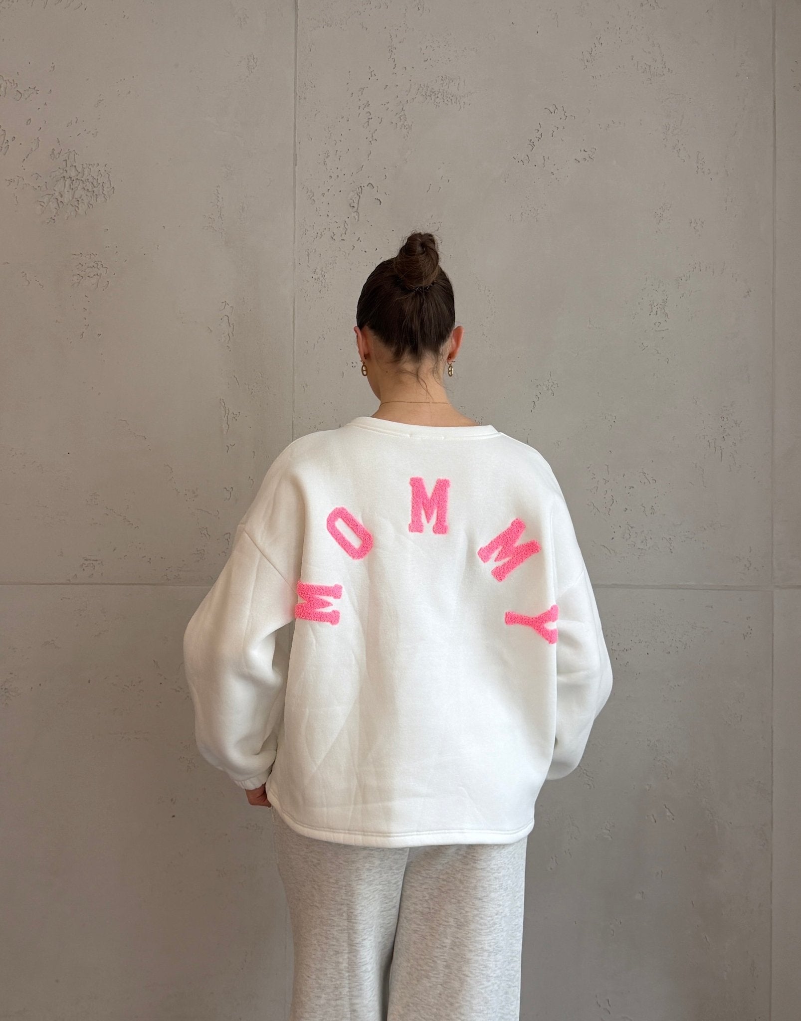 Sweatshirt "Mommy" mit Rückenprint (Flock) - Switch - Fashion