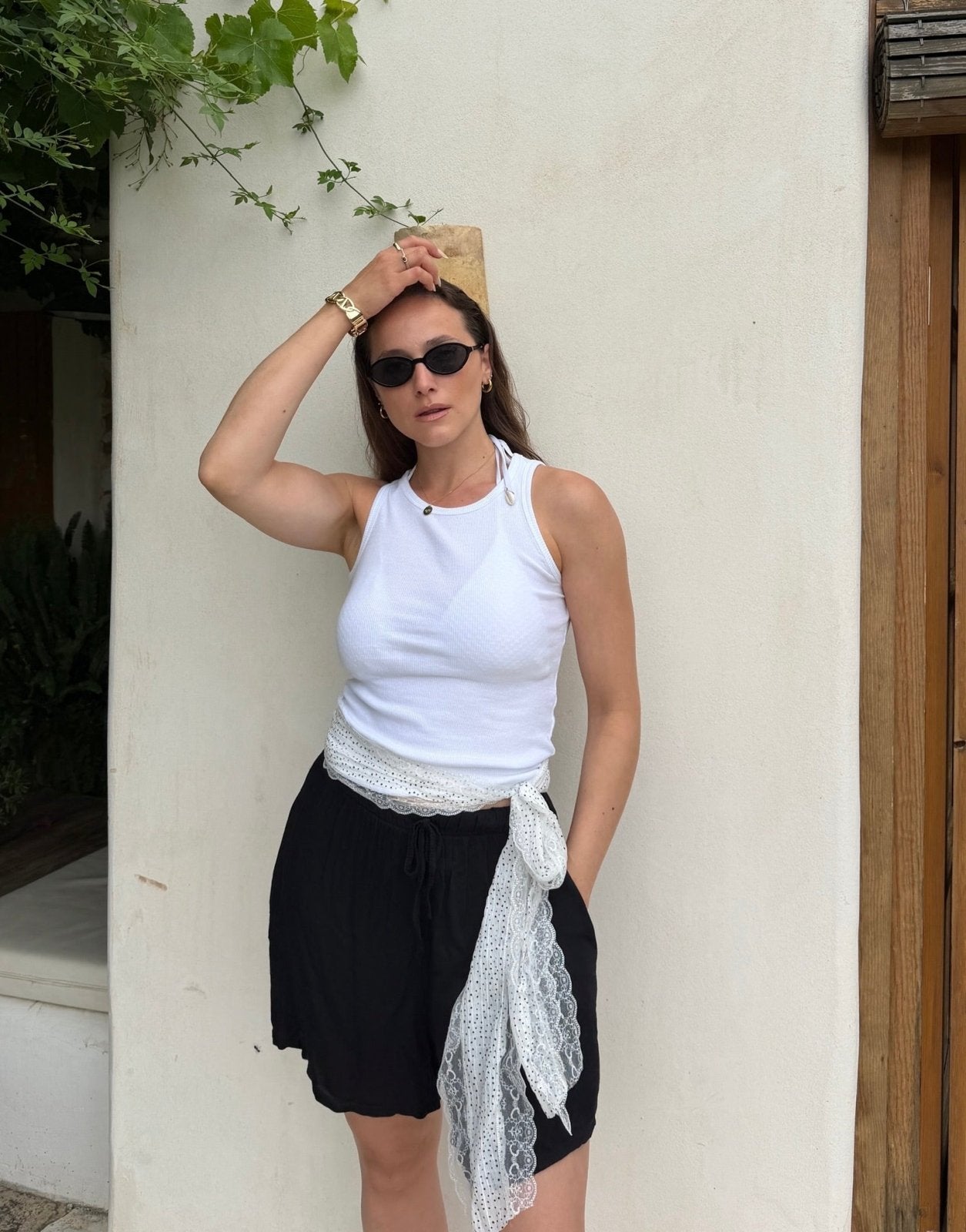 Viskose Shorts – Leicht, fließend, mit Taschen - Switch-Fashion