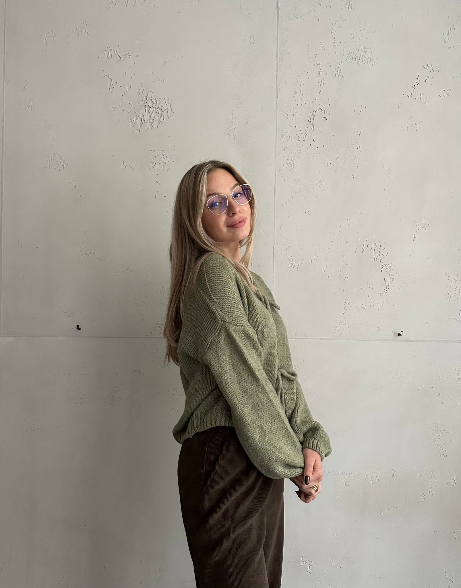 Weicher Schleifen - Pullover - Switch - Fashion