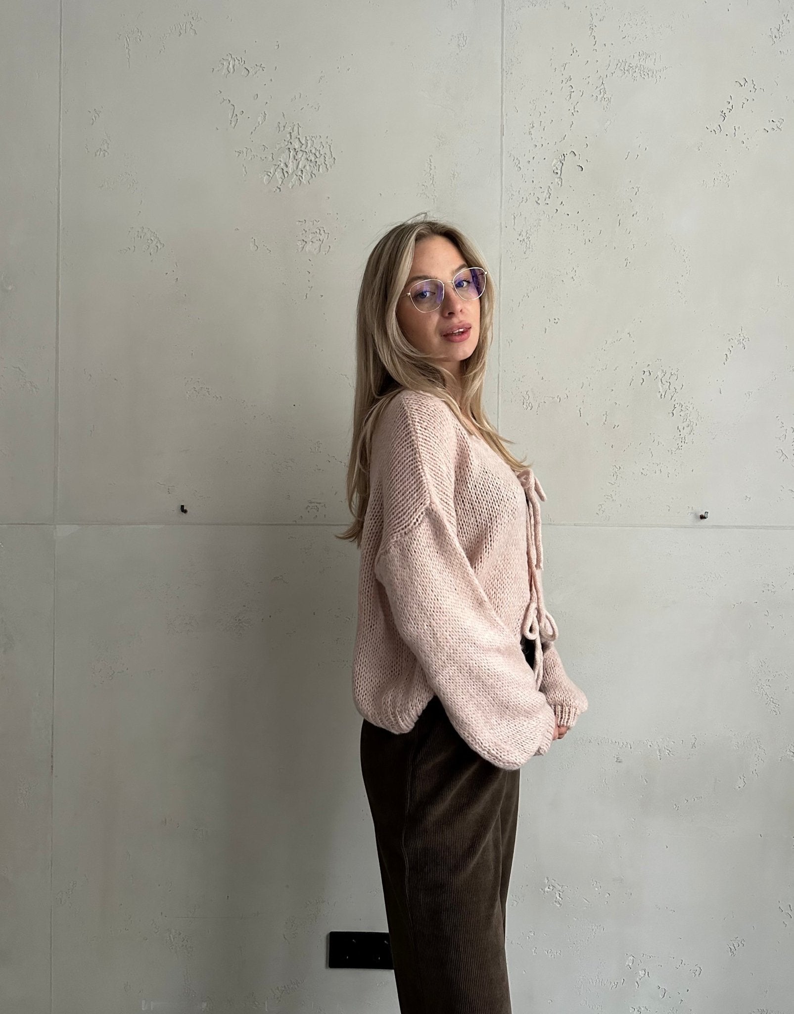 Weicher Schleifen - Pullover - Switch - Fashion