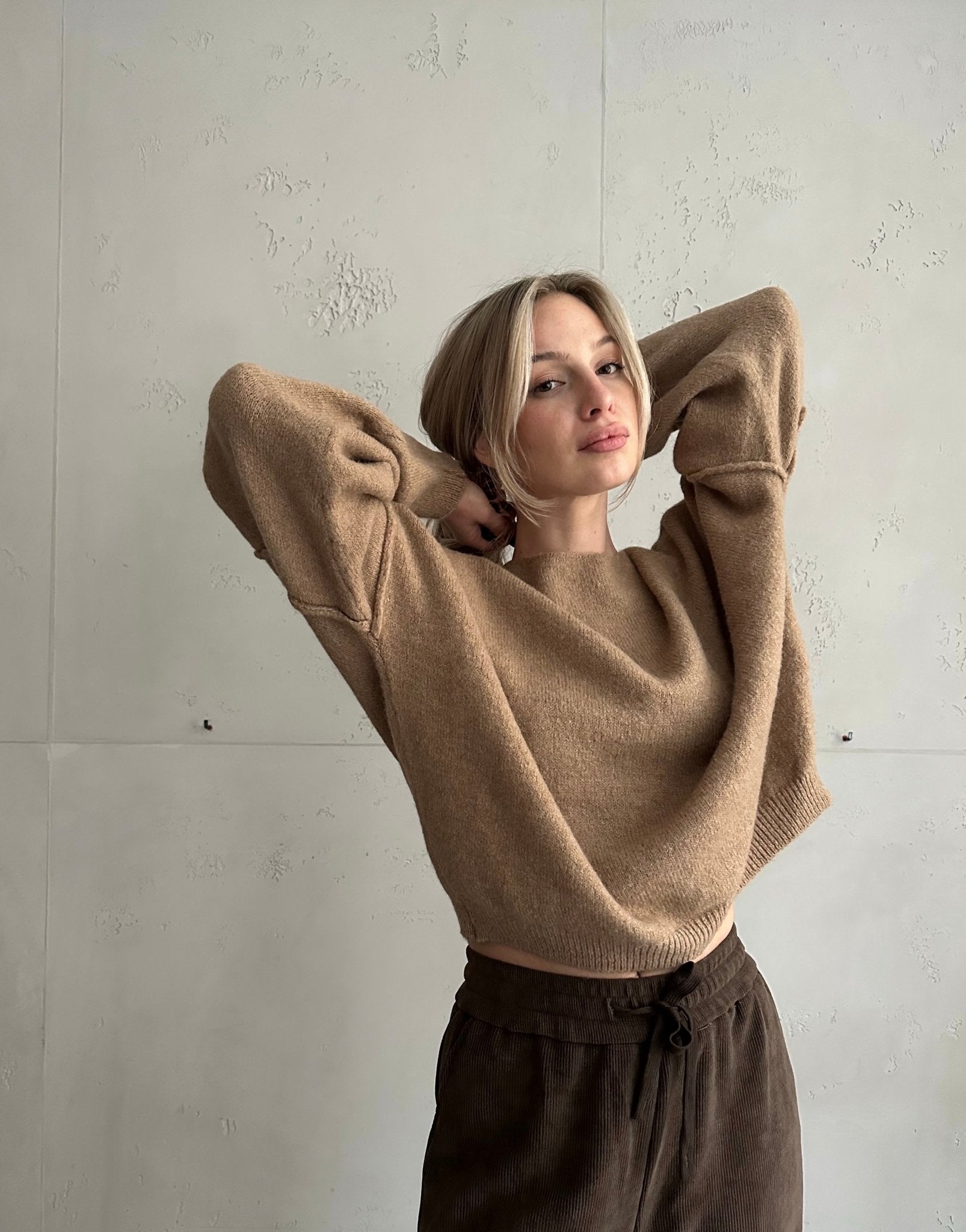 Weicher Switch Pullover mit dezenter Außennaht - Switch - Fashion