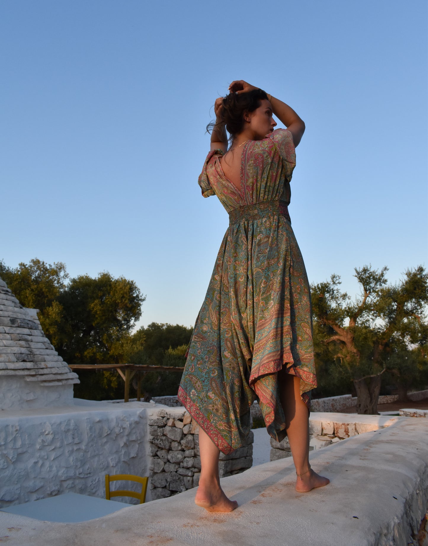 Jumpsuit mit weitem Bein