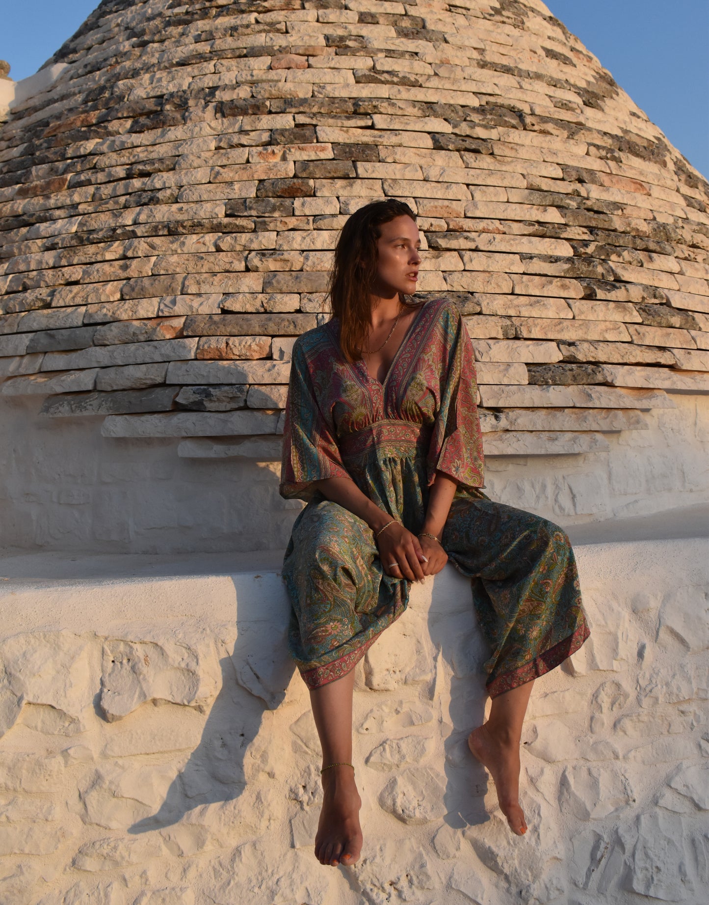 Jumpsuit mit weitem Bein