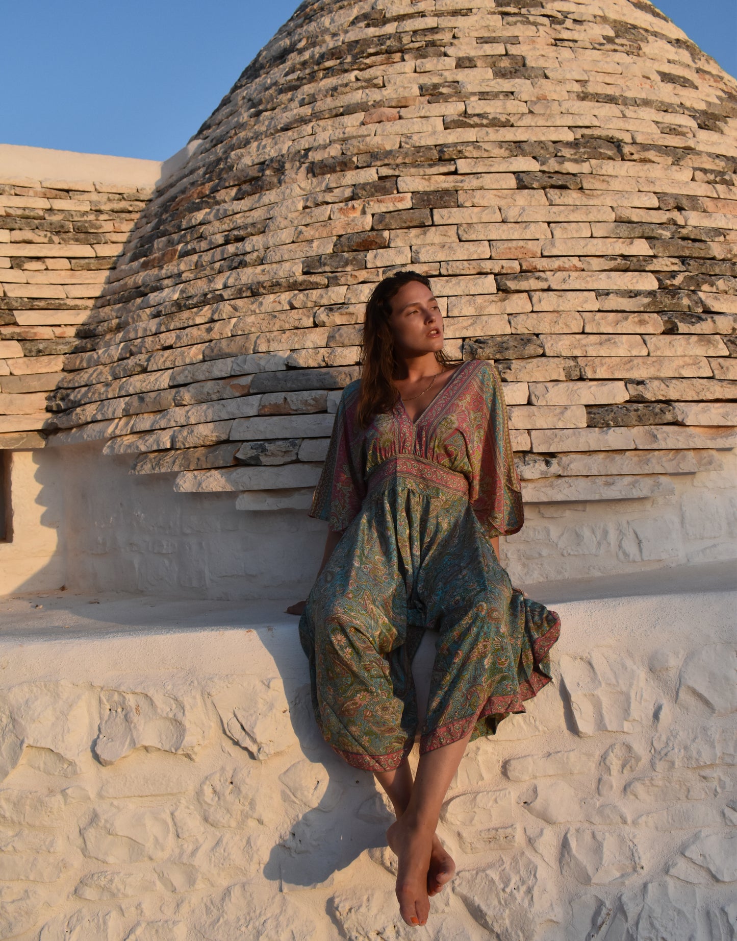 Jumpsuit mit weitem Bein