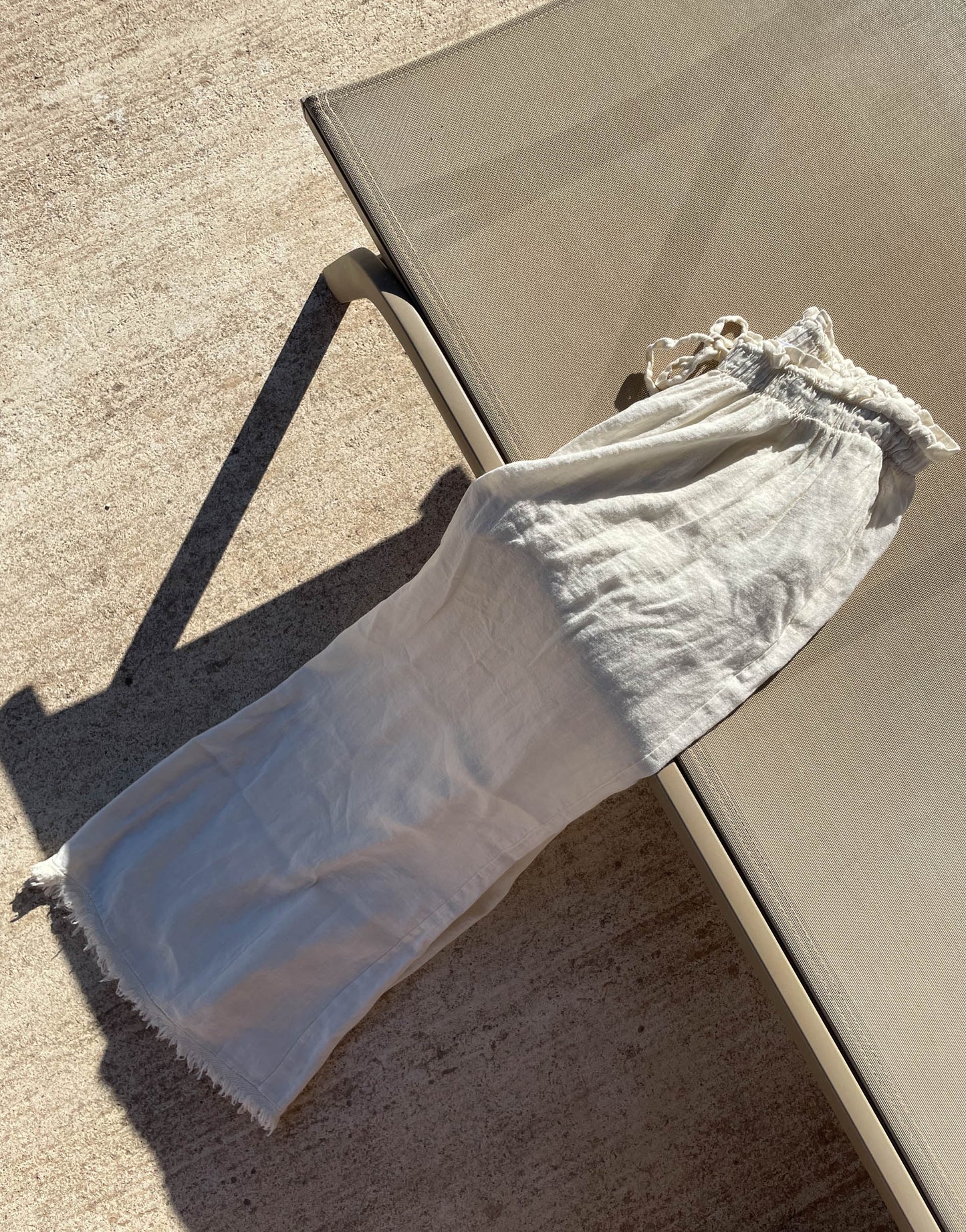 Lange Leinenhose