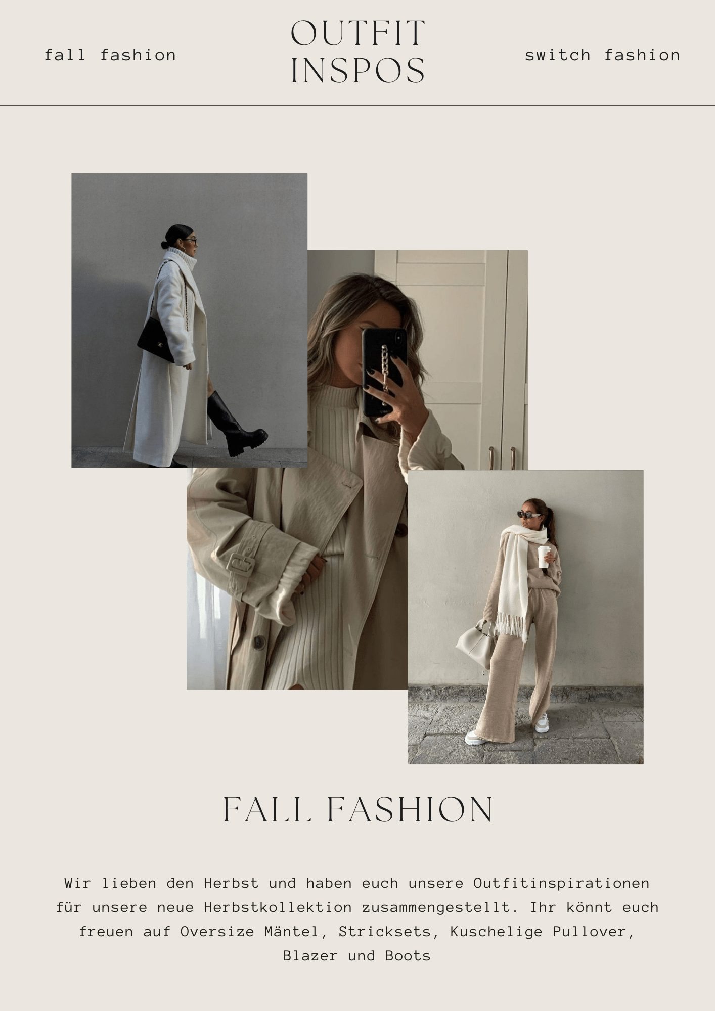 FALL FASHION INSPOS - Switch-Fashion